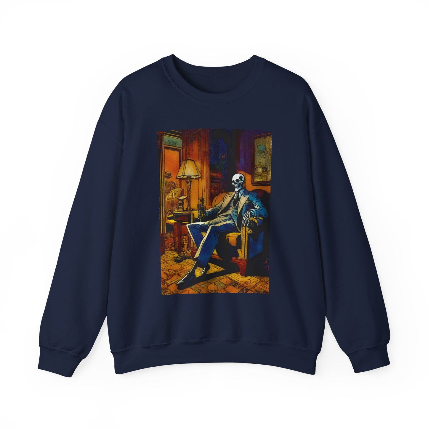 "Bonez At Home" Lounge Sweatshirt – Unisex Heavy Blend™ Crewneck