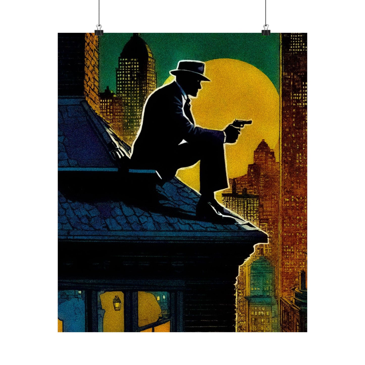 "Tormented Nights" Matte Vertical Posters