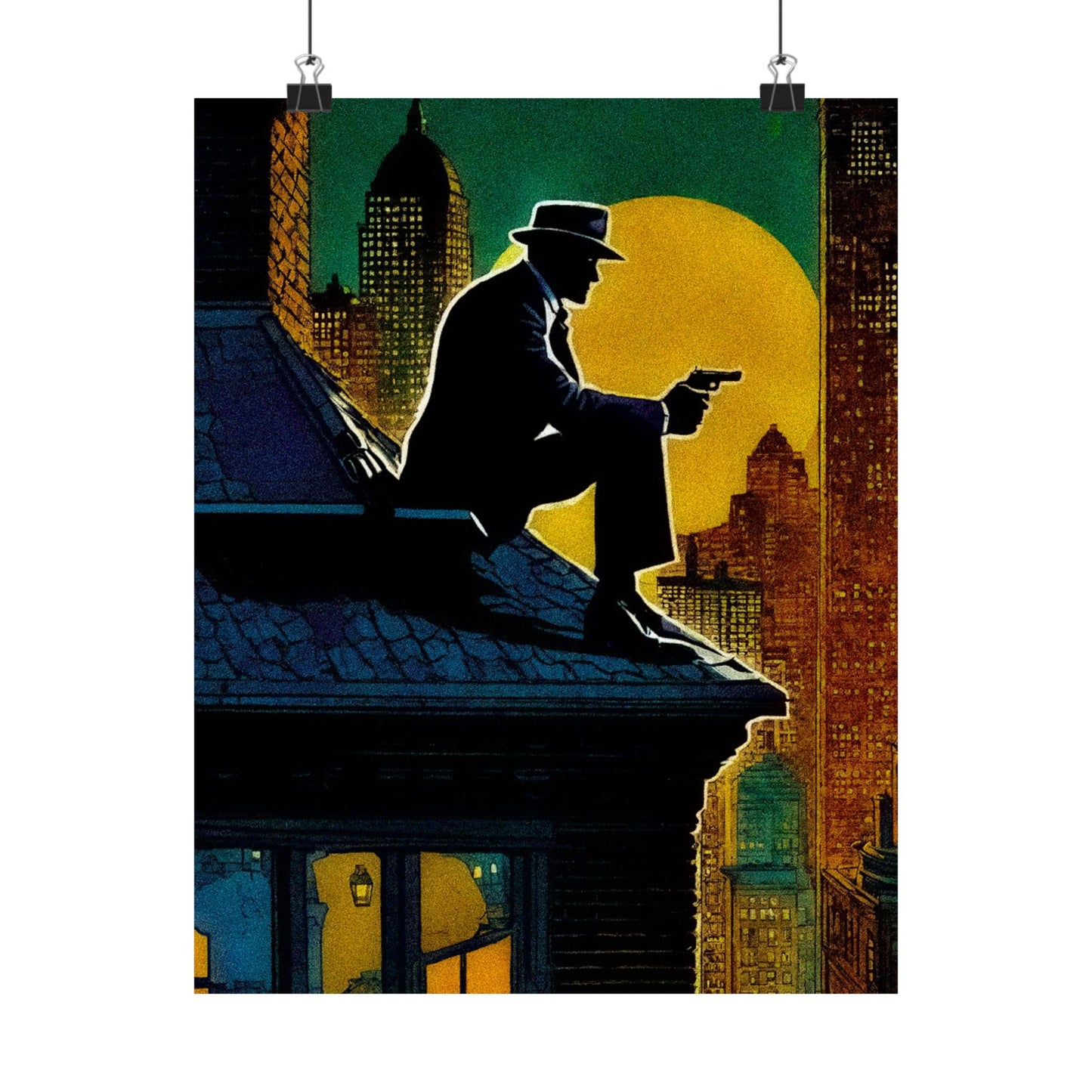 "Tormented Nights" Matte Vertical Posters