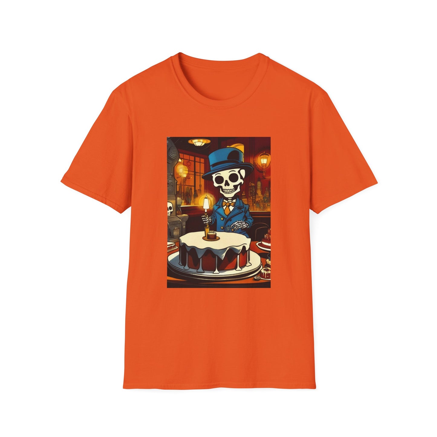 "Bonez's Birthday Bash" Unisex Softstyle T-Shirt