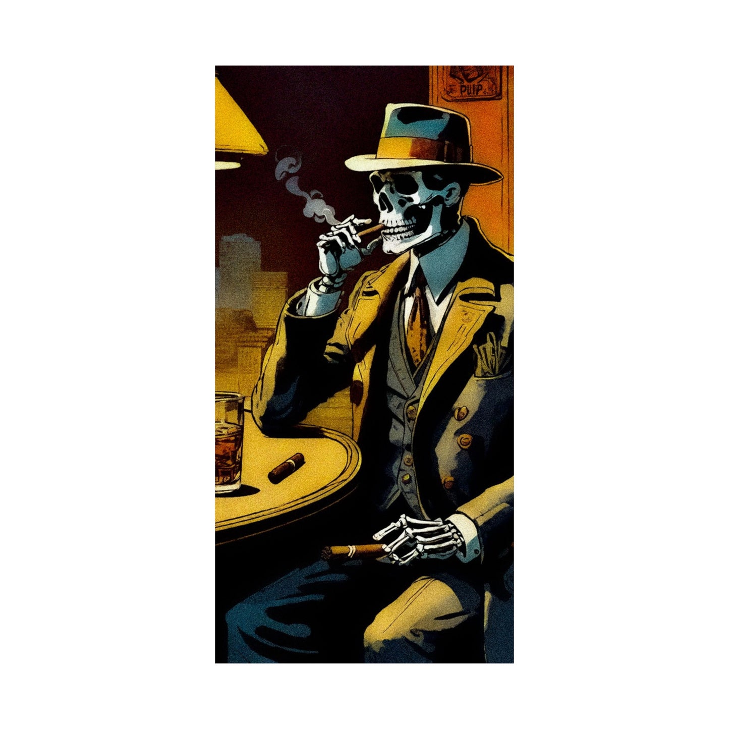 "Cigar night with Bonez" Posters