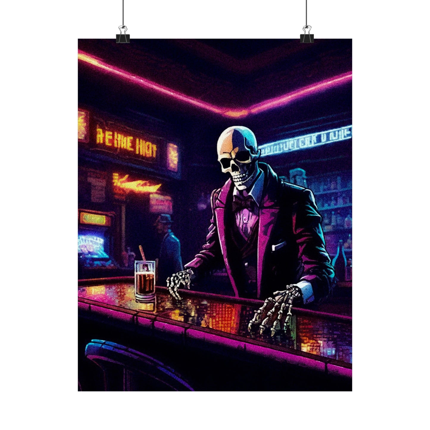 8-Bit Happy hour Posters