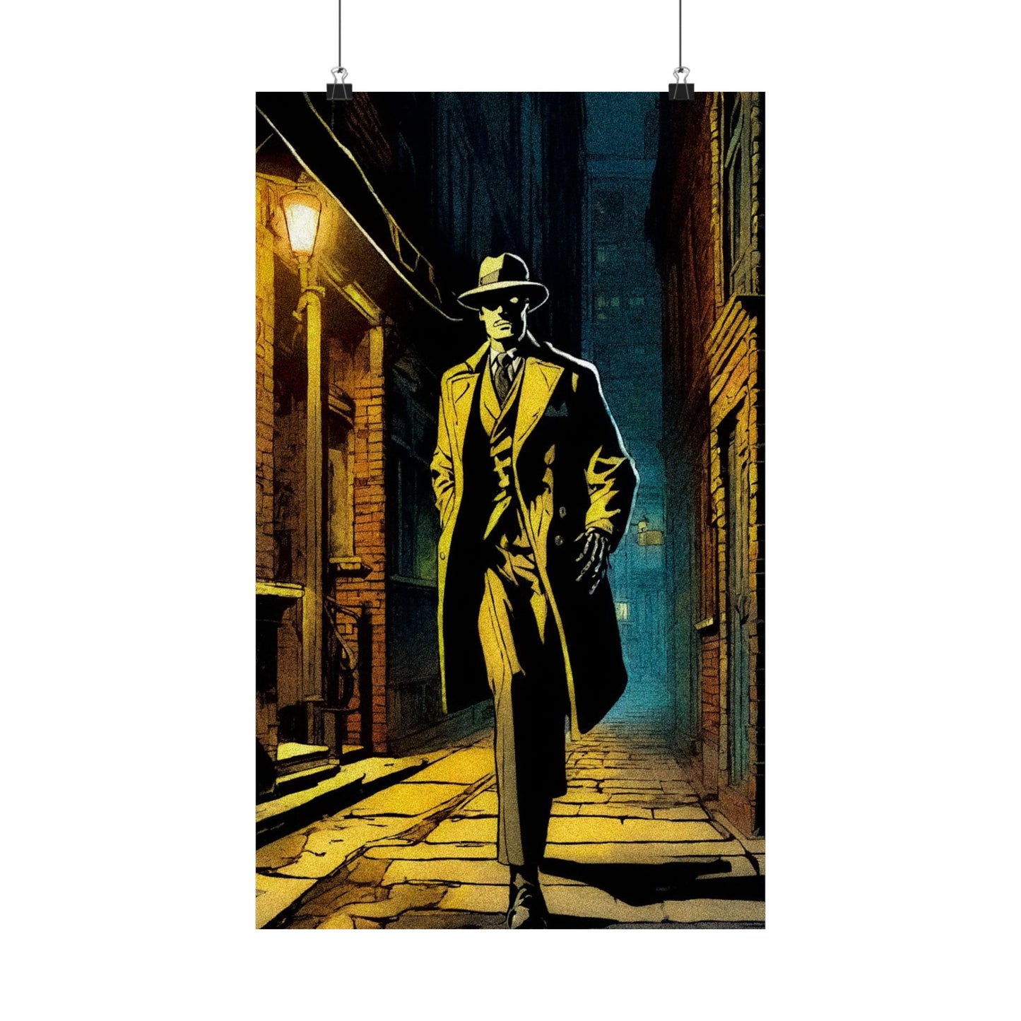 "The Detective" Matte Vertical Poster