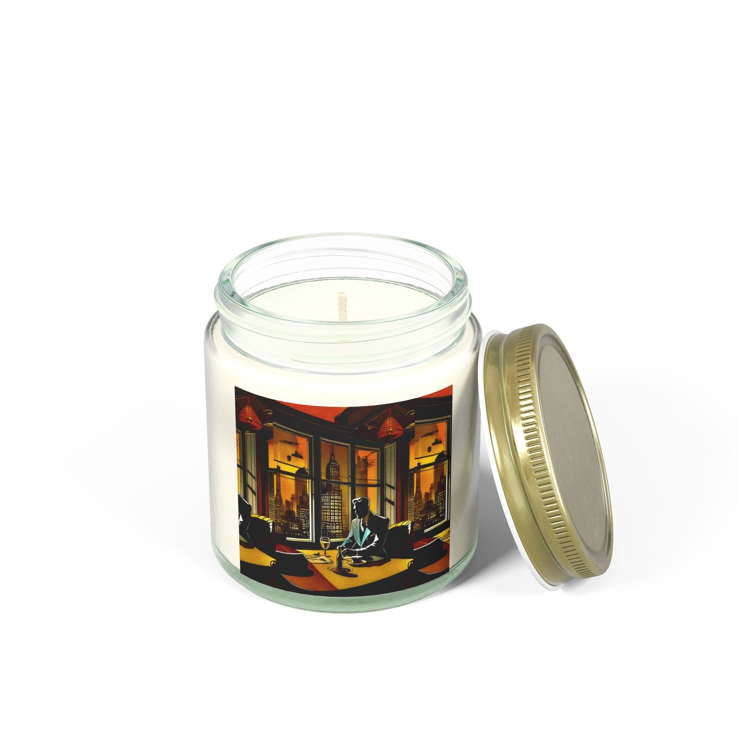 "Nights like these" Scented Candle - Coconut Apricot Wax - 4oz & 9oz