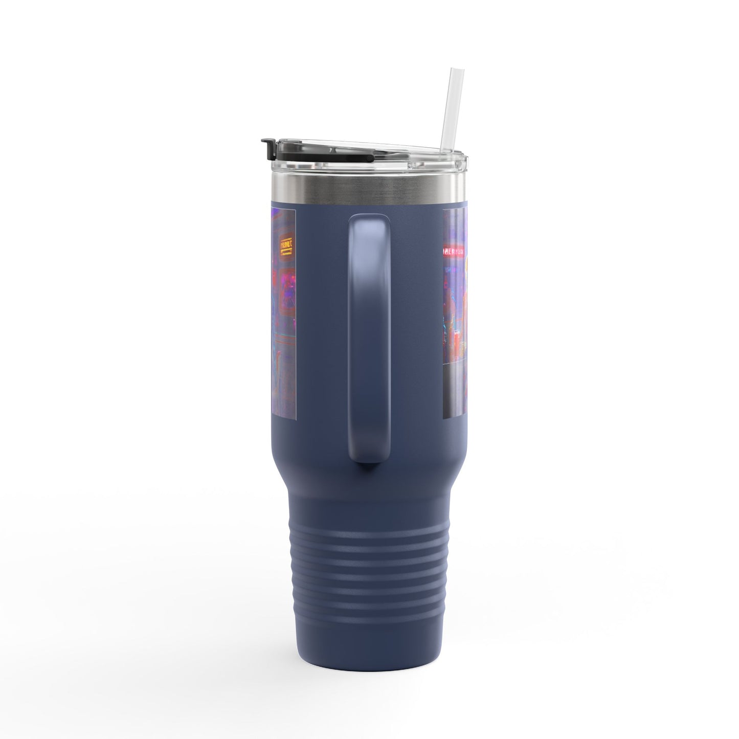 "Closing Hours" (Arcade) Insulated Travel Mug, 40oz