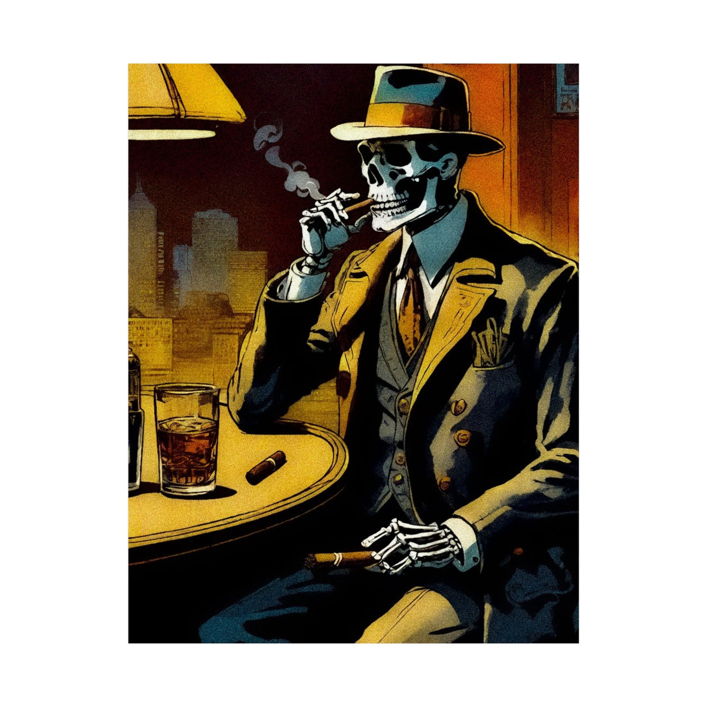 "Cigar night with Bonez" Posters