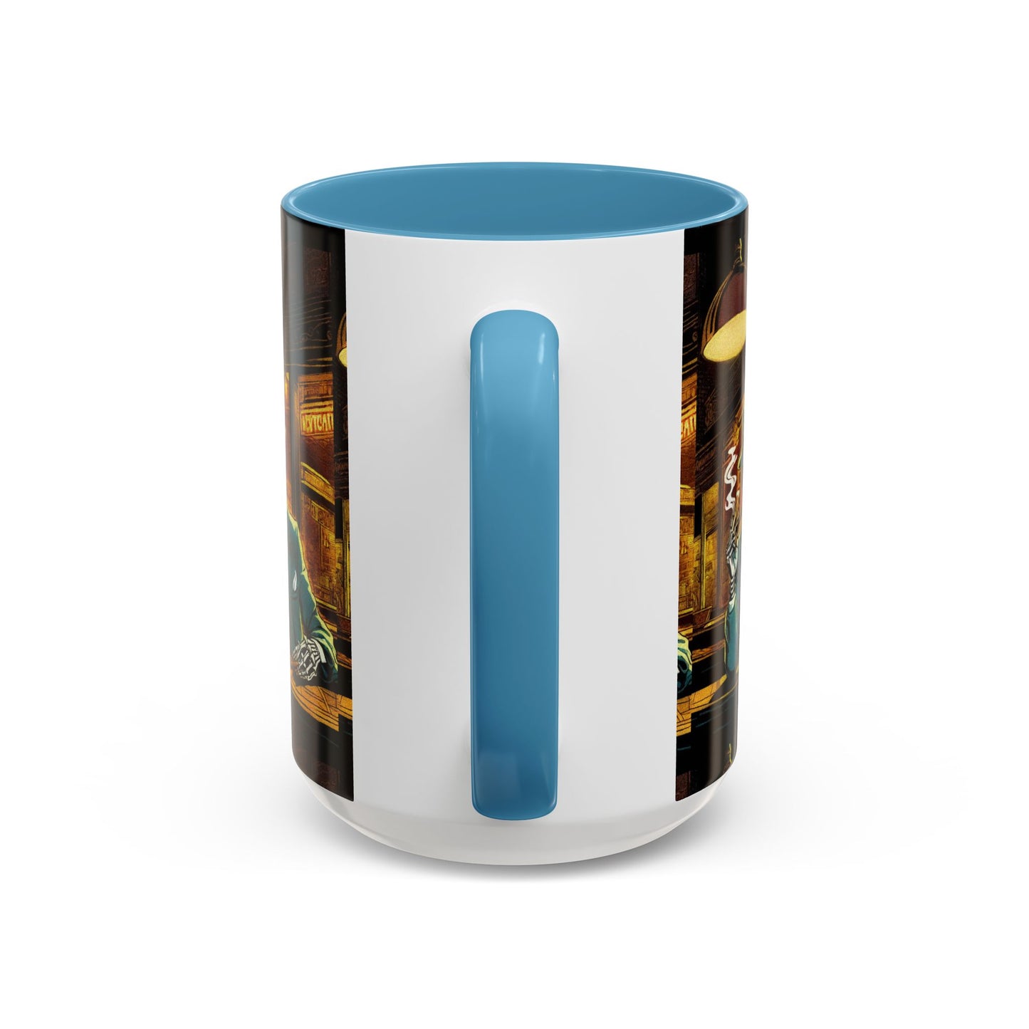 "A Final Smoke" Accent Coffee Mug (11, 15oz)