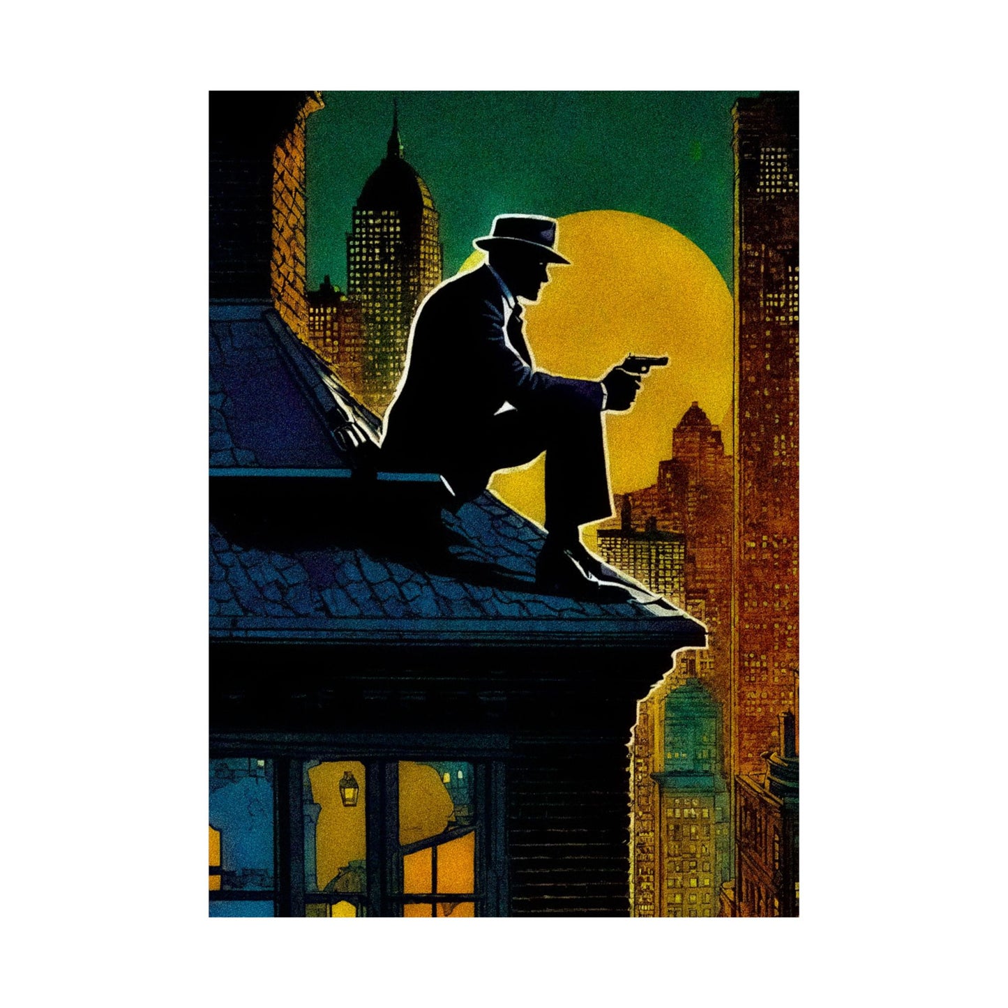 "Tormented Nights" Matte Vertical Posters