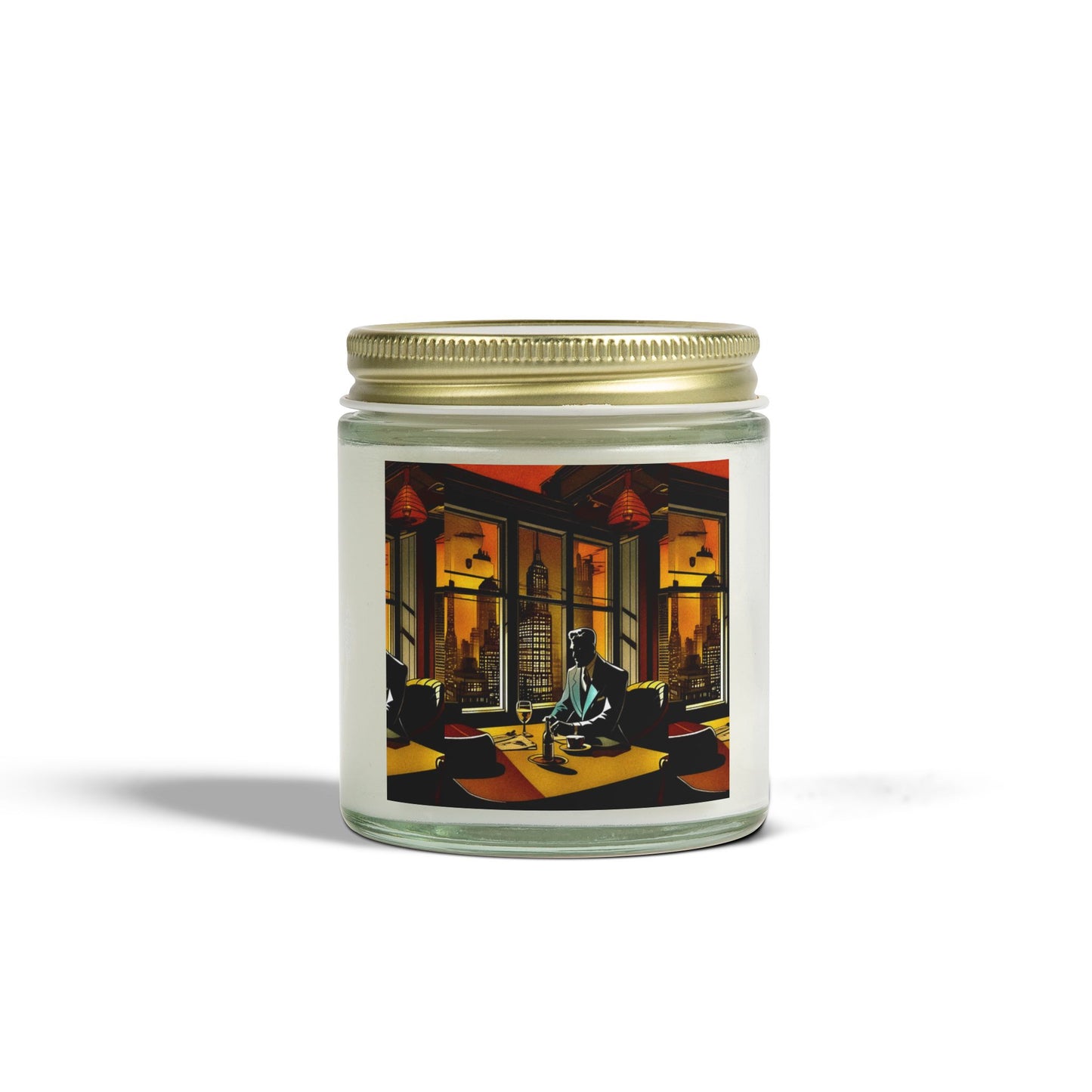 "Nights like these" Scented Candle - Coconut Apricot Wax - 4oz & 9oz