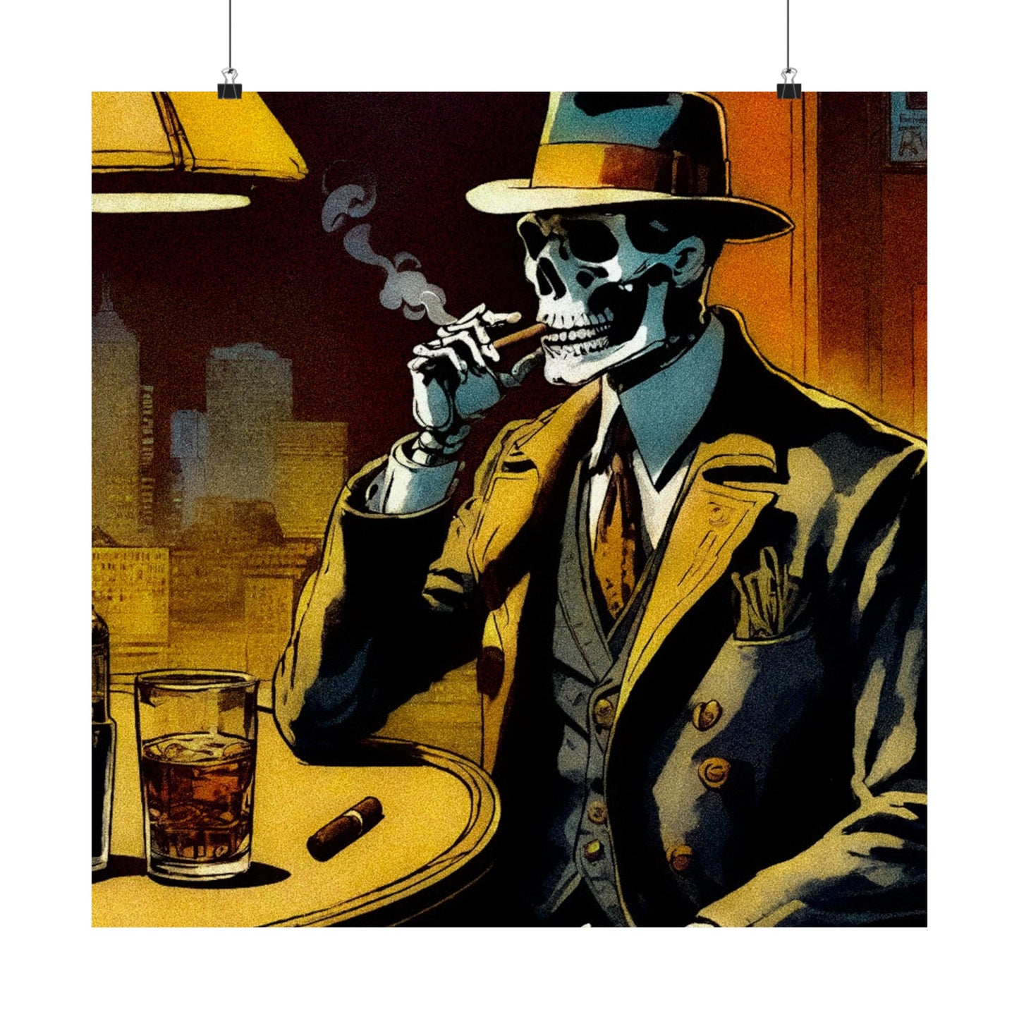"Cigar night with Bonez" Posters