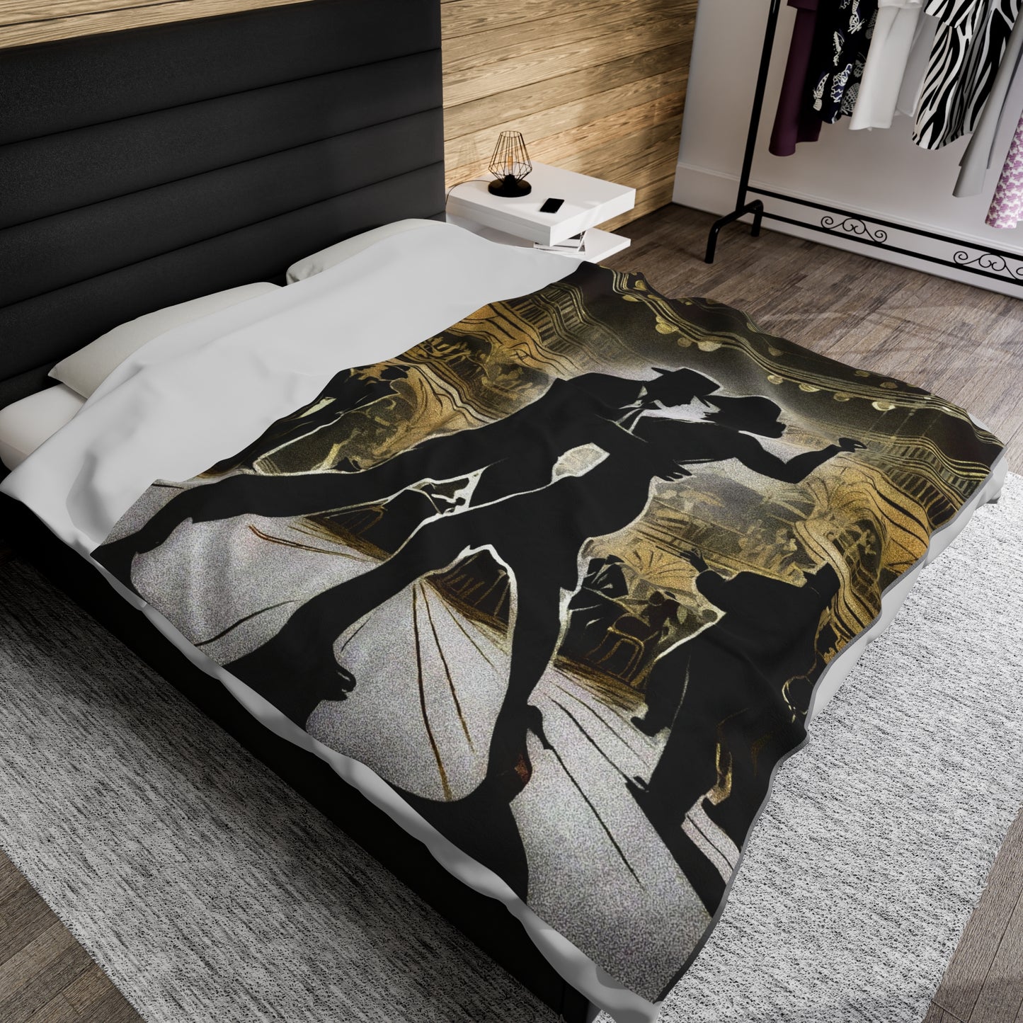"Lost Lovers" Velveteen Plush Blanket