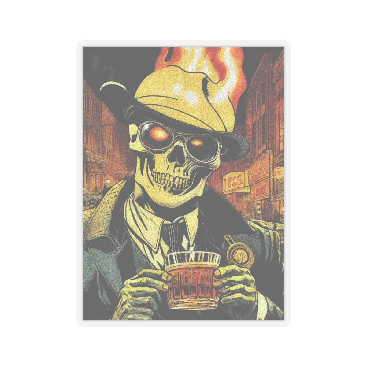 "Bonez" Kiss-Cut Stickers