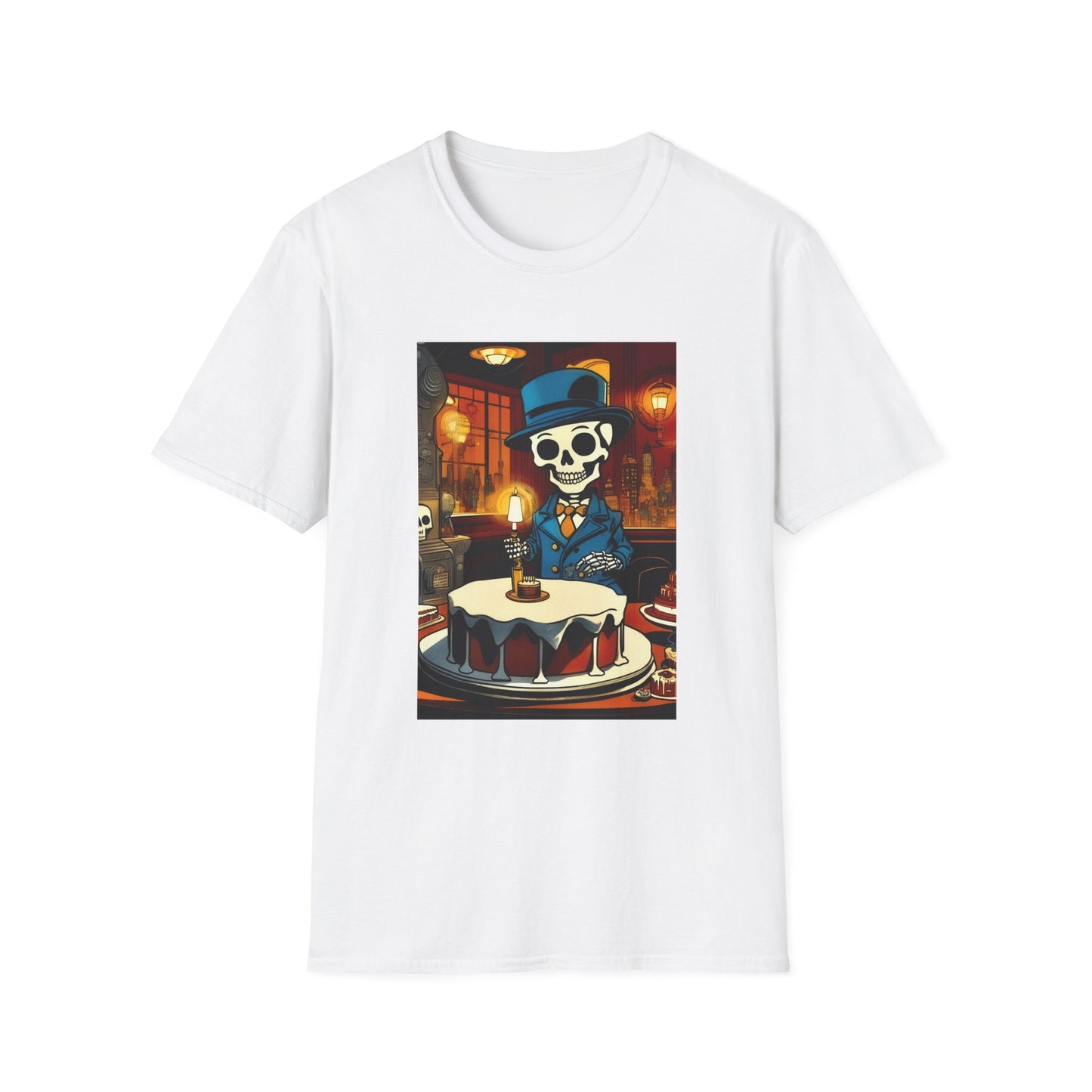 "Bonez's Birthday Bash" Unisex Softstyle T-Shirt