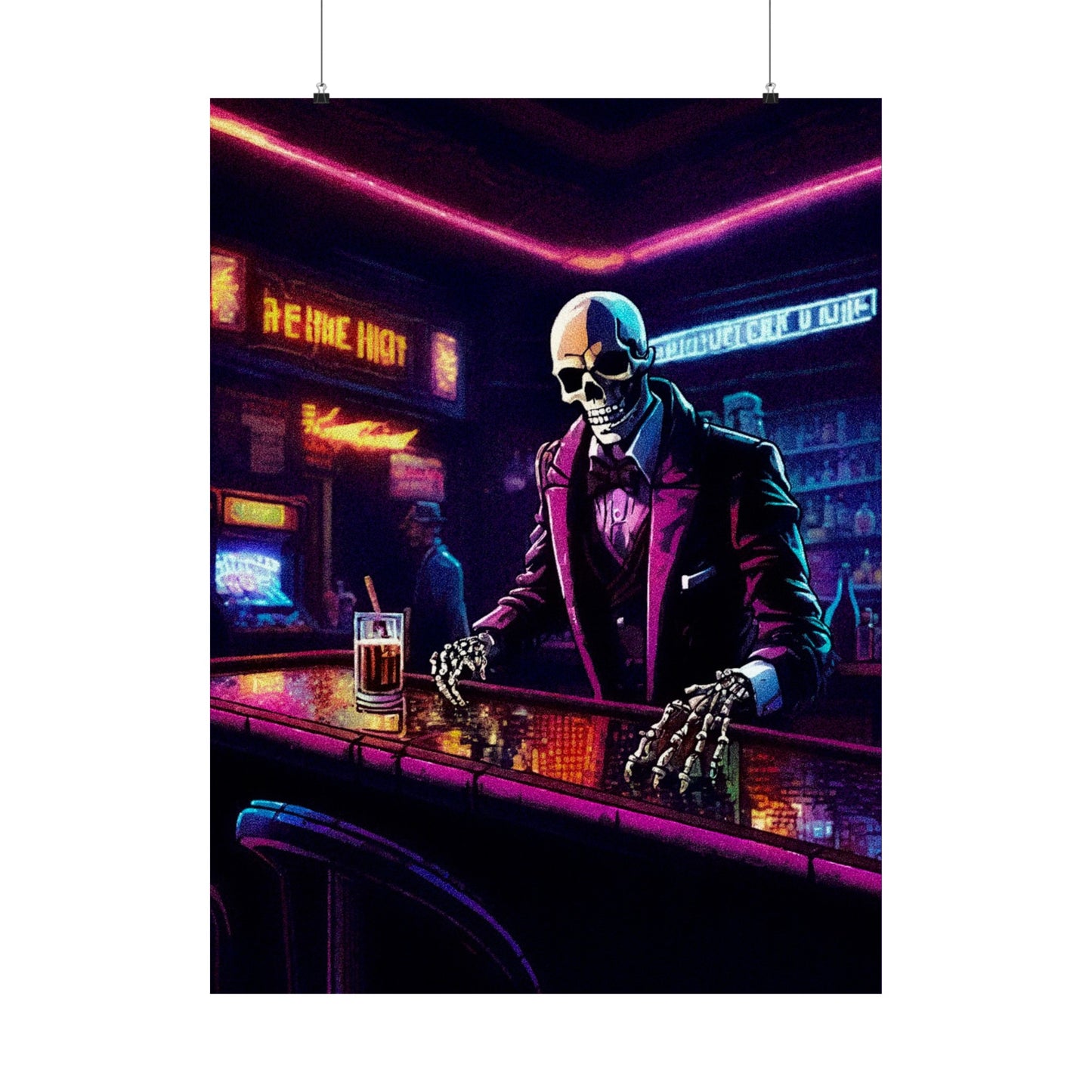 8-Bit Happy hour Posters