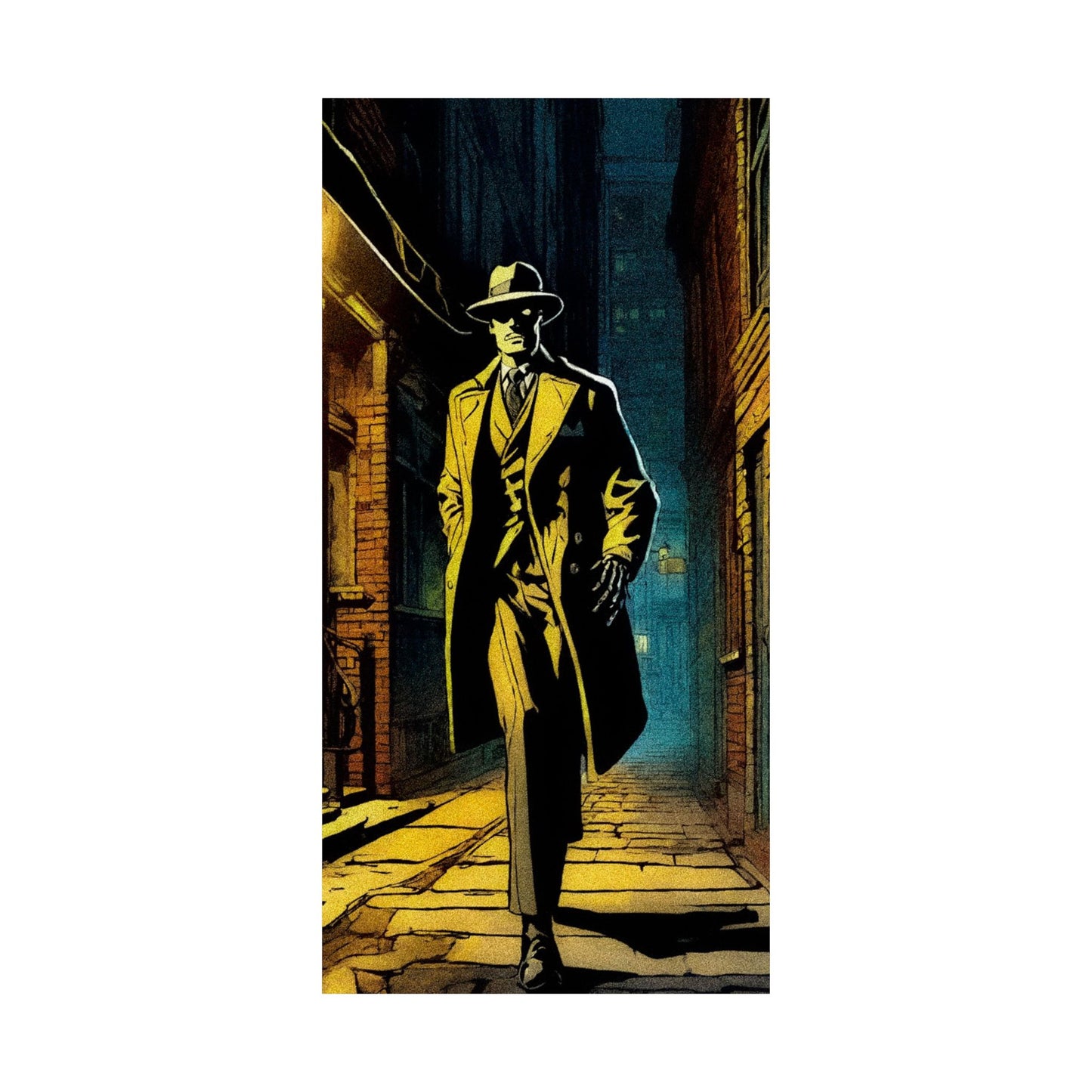 "The Detective" Matte Vertical Poster