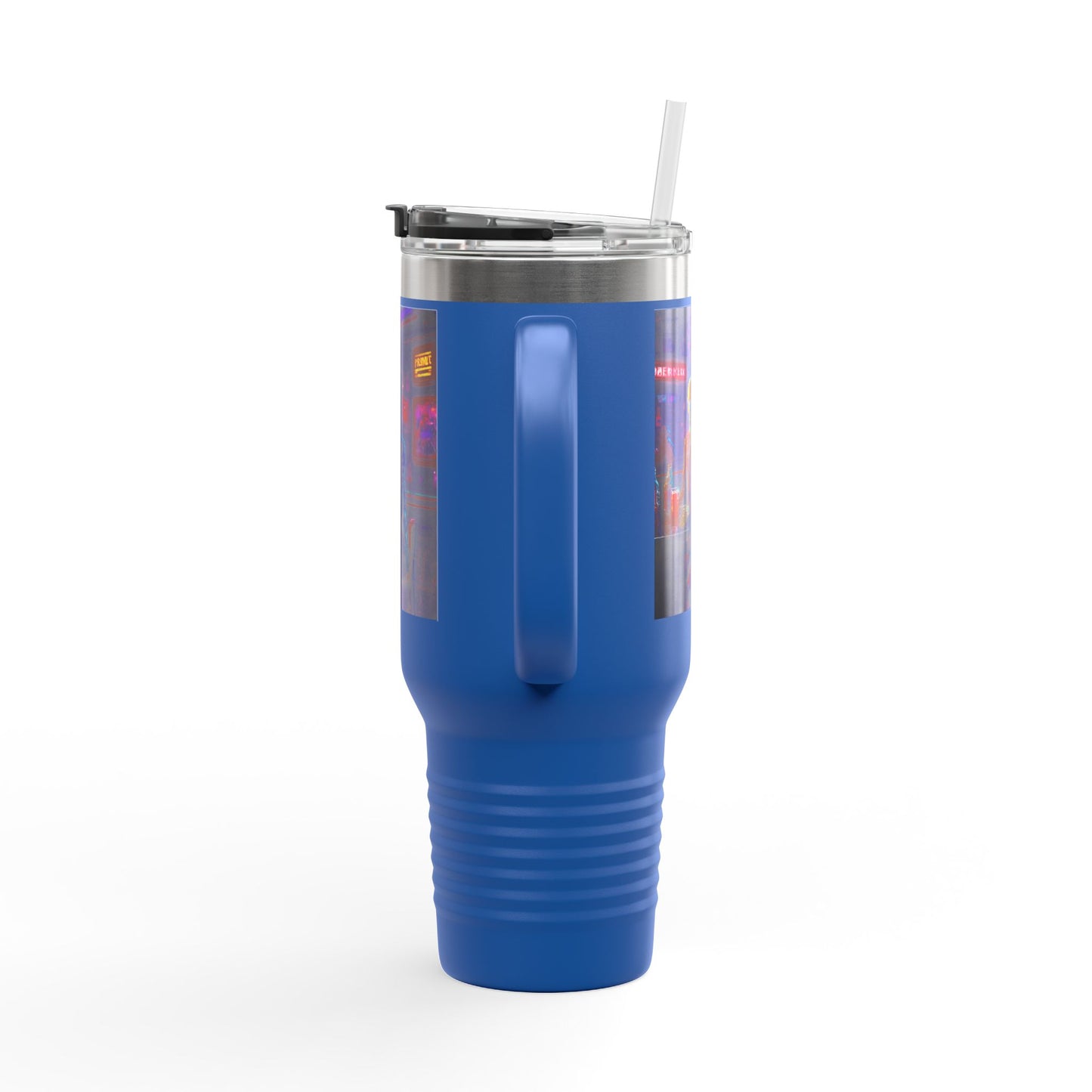 "Closing Hours" (Arcade) Insulated Travel Mug, 40oz