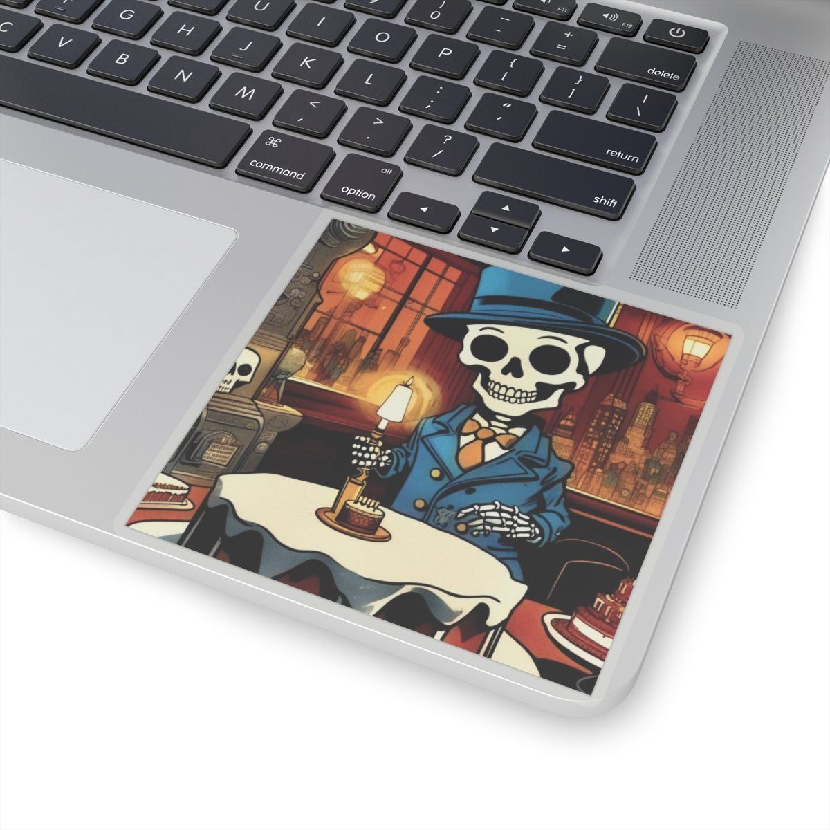 "Bonez's Birthday Bash" Kiss-Cut Stickers