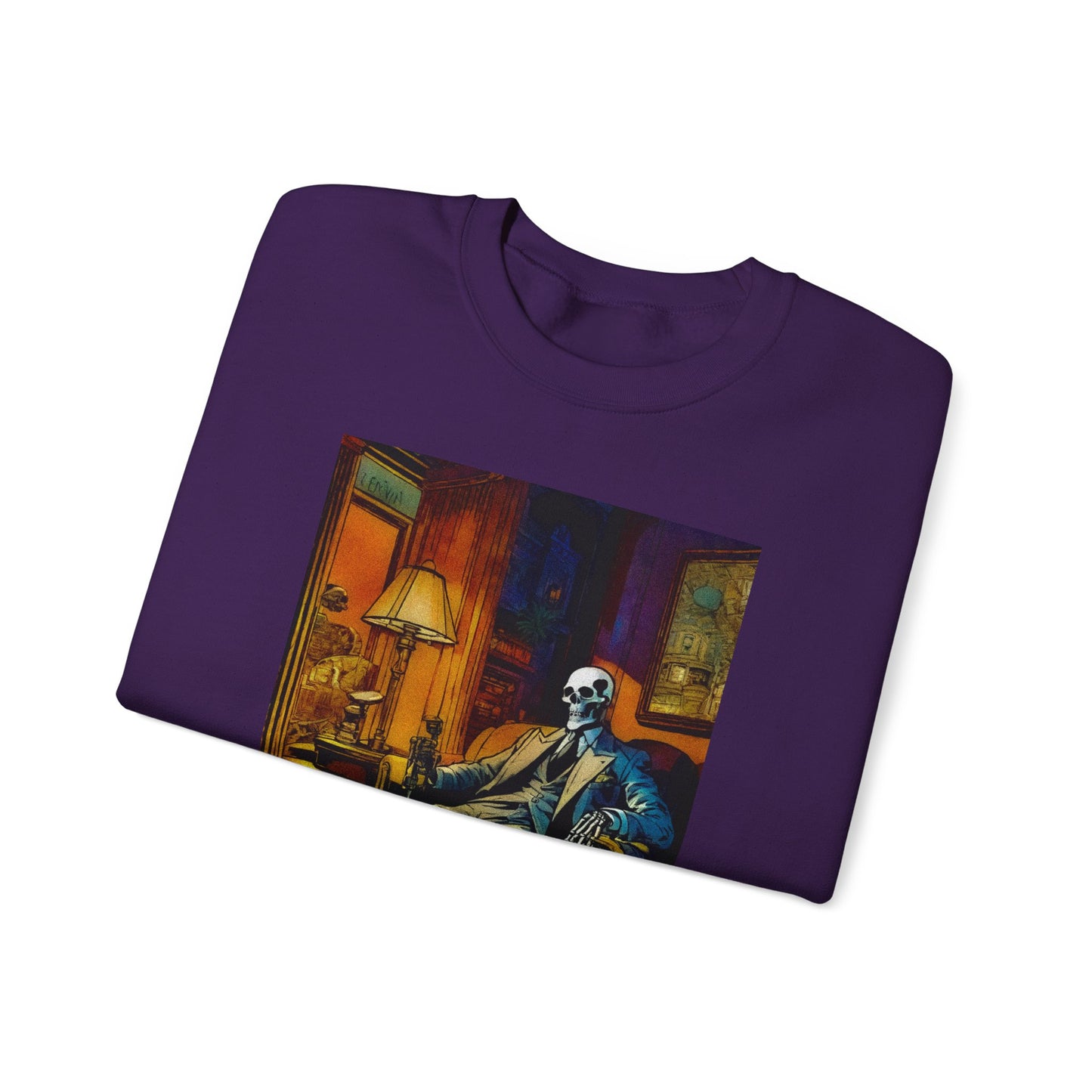 "Bonez At Home" Lounge Sweatshirt – Unisex Heavy Blend™ Crewneck