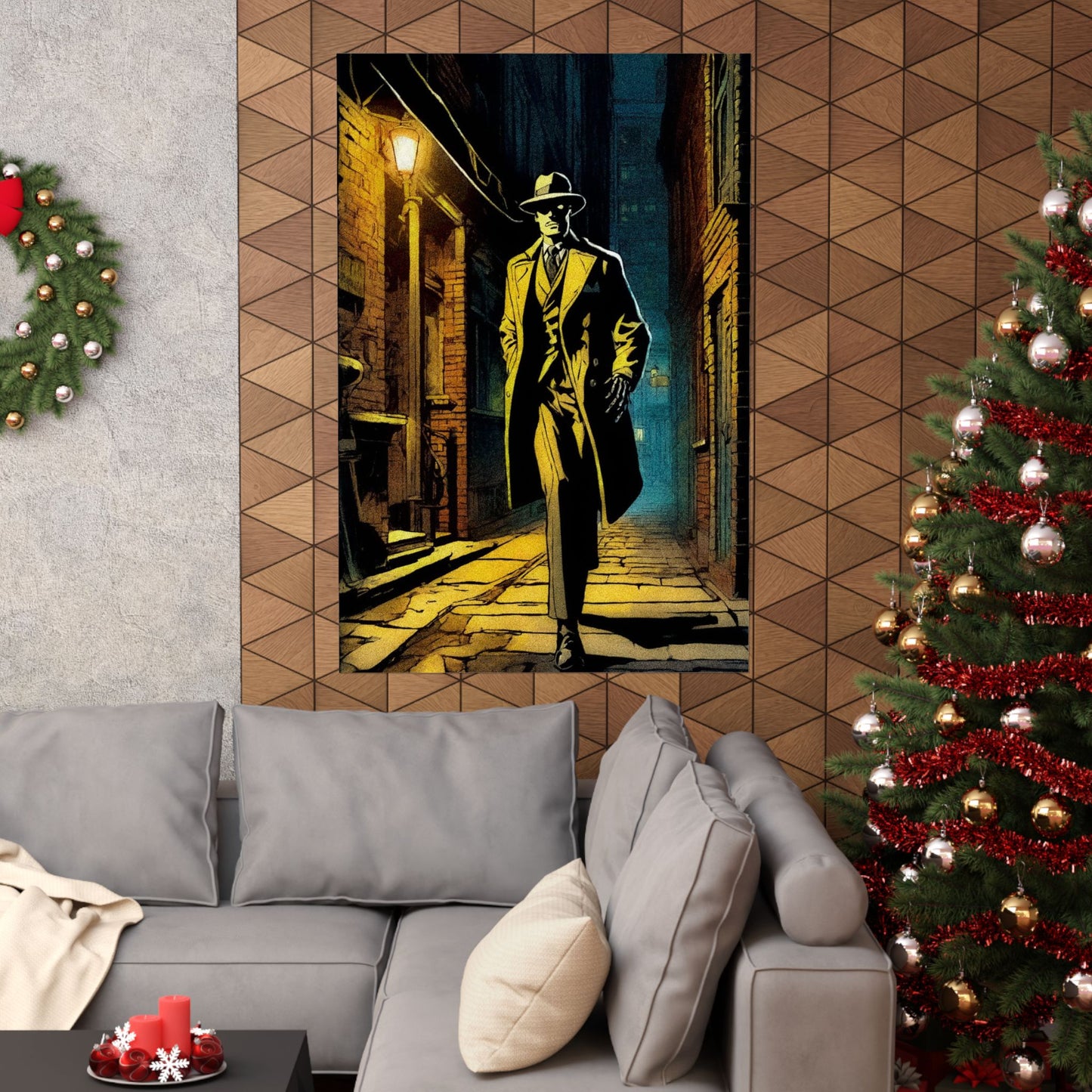 "The Detective" Matte Vertical Poster