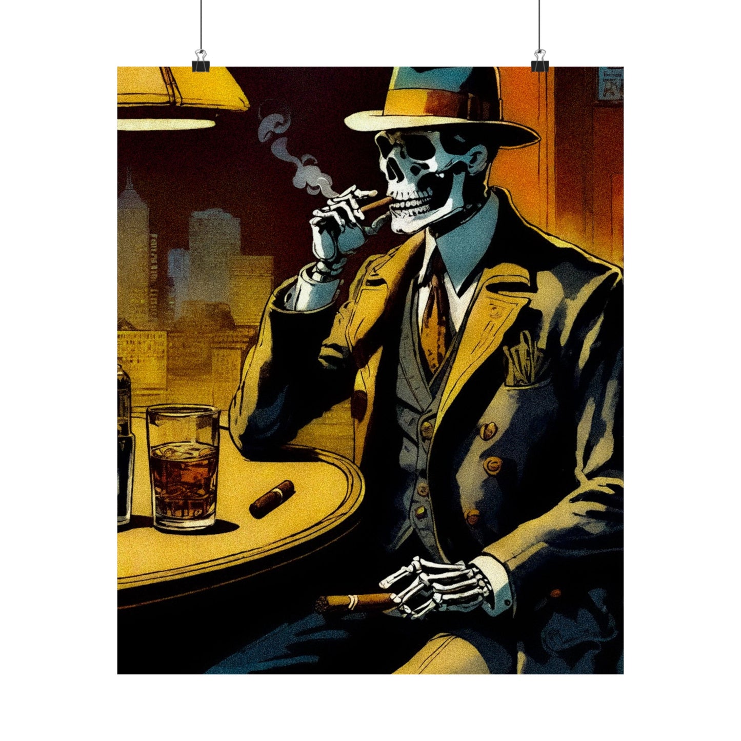 "Cigar night with Bonez" Posters