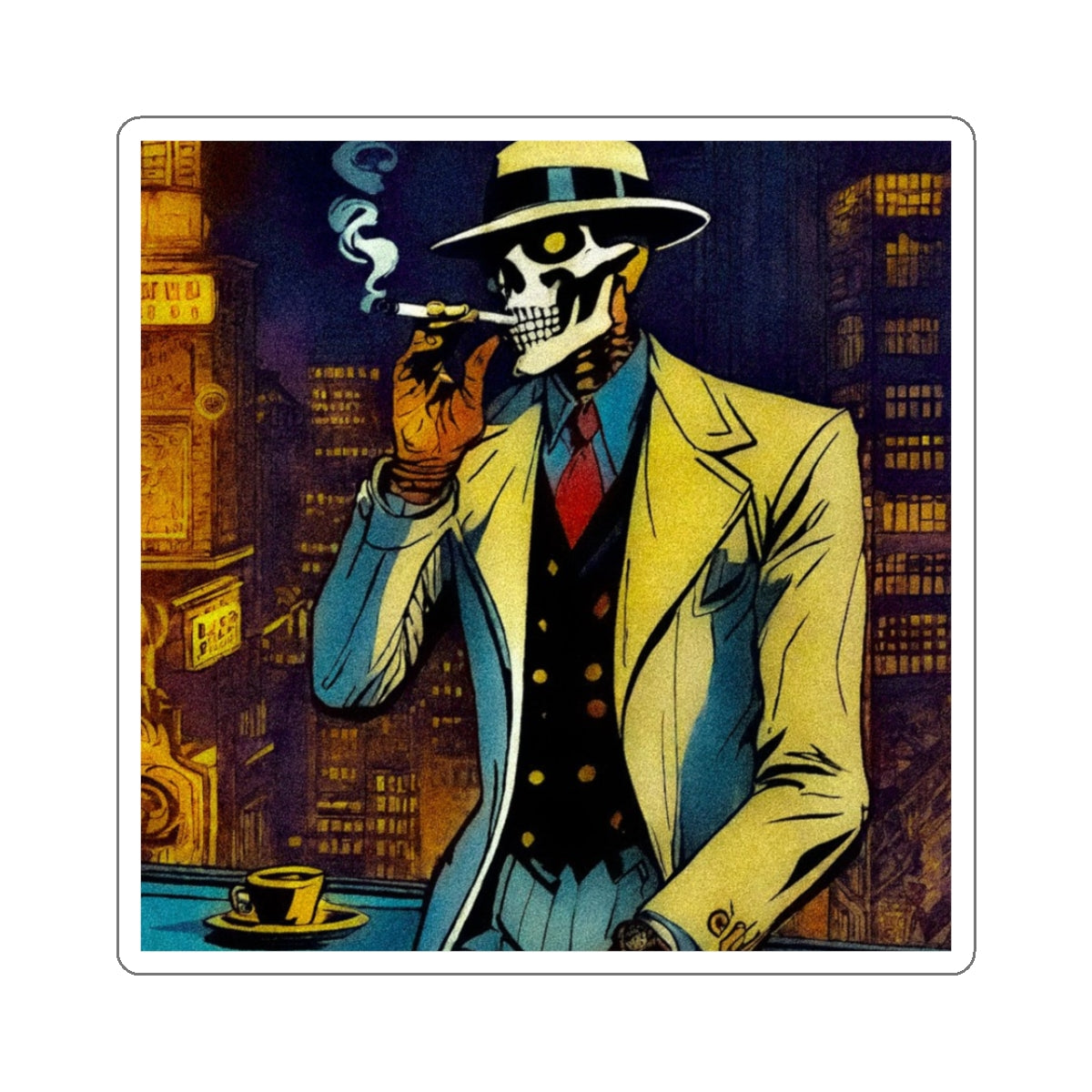 "Bonez" Kiss-Cut Stickers