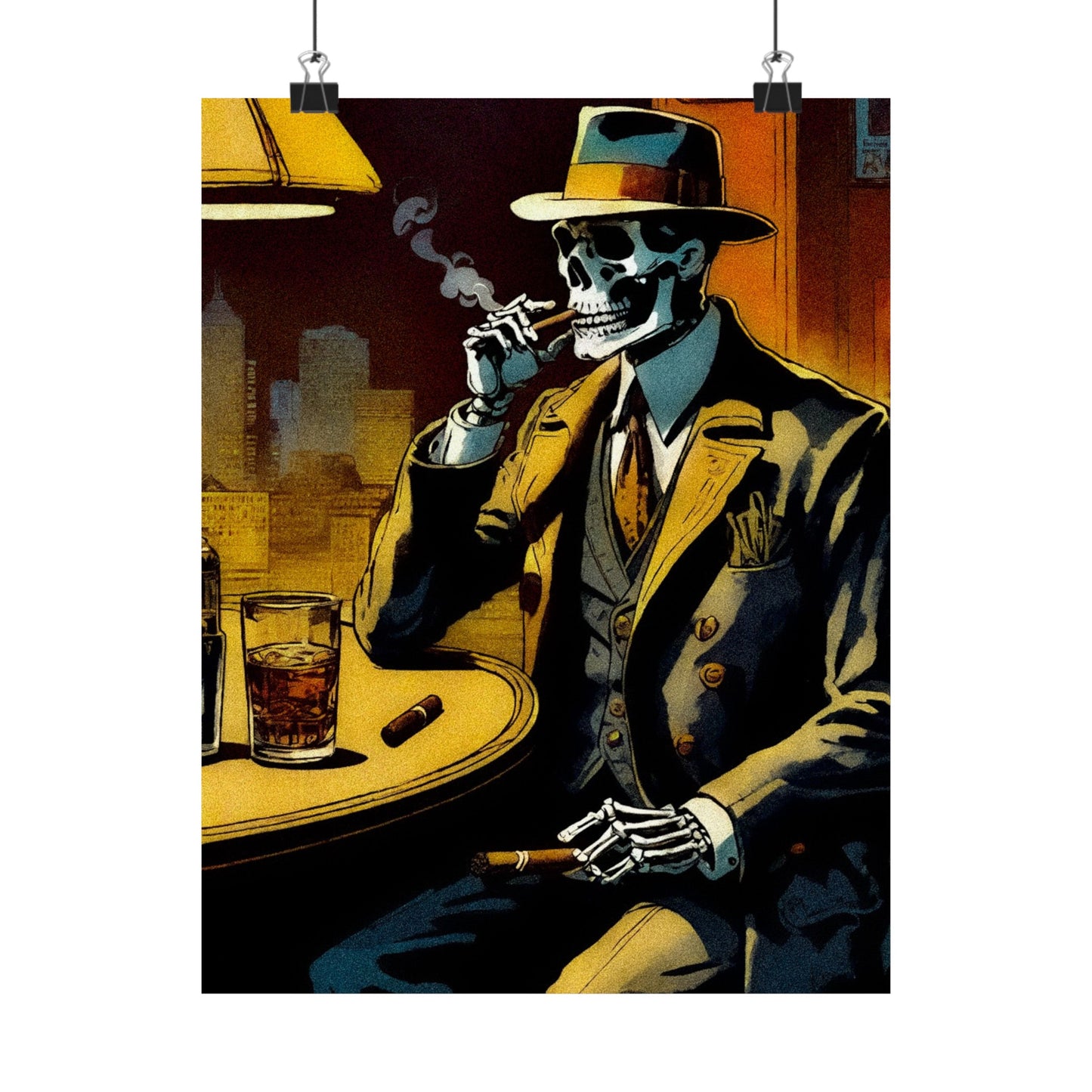"Cigar night with Bonez" Posters