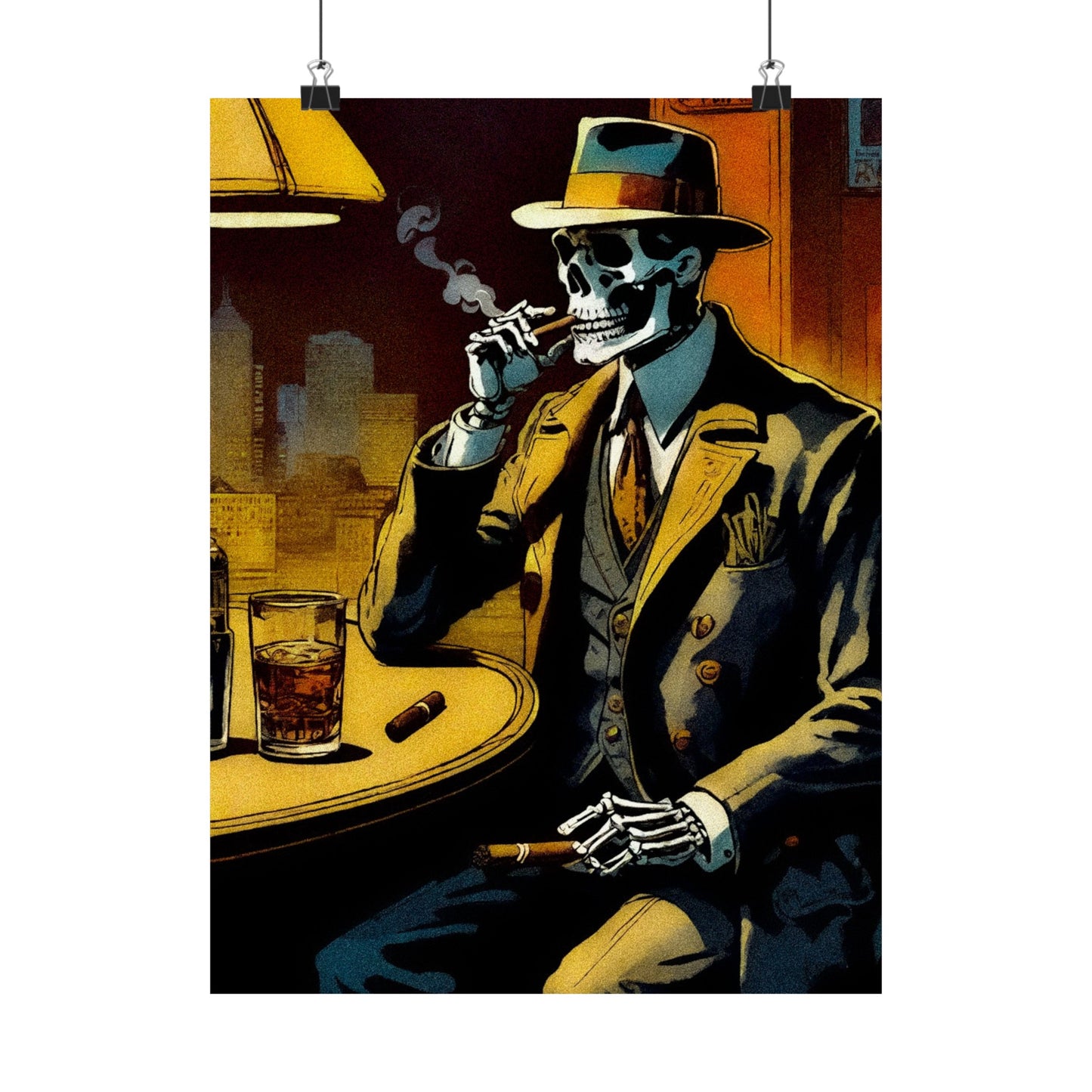 "Cigar night with Bonez" Posters