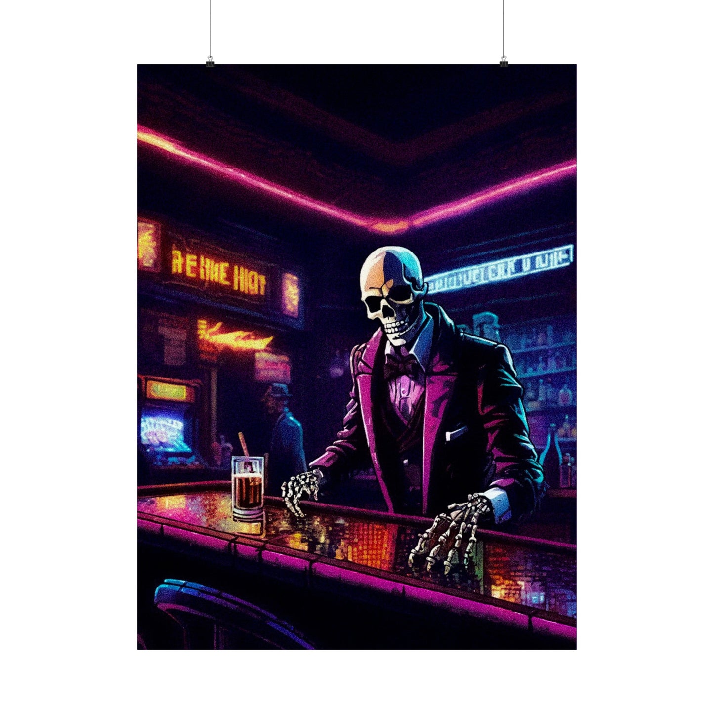 8-Bit Happy hour Posters