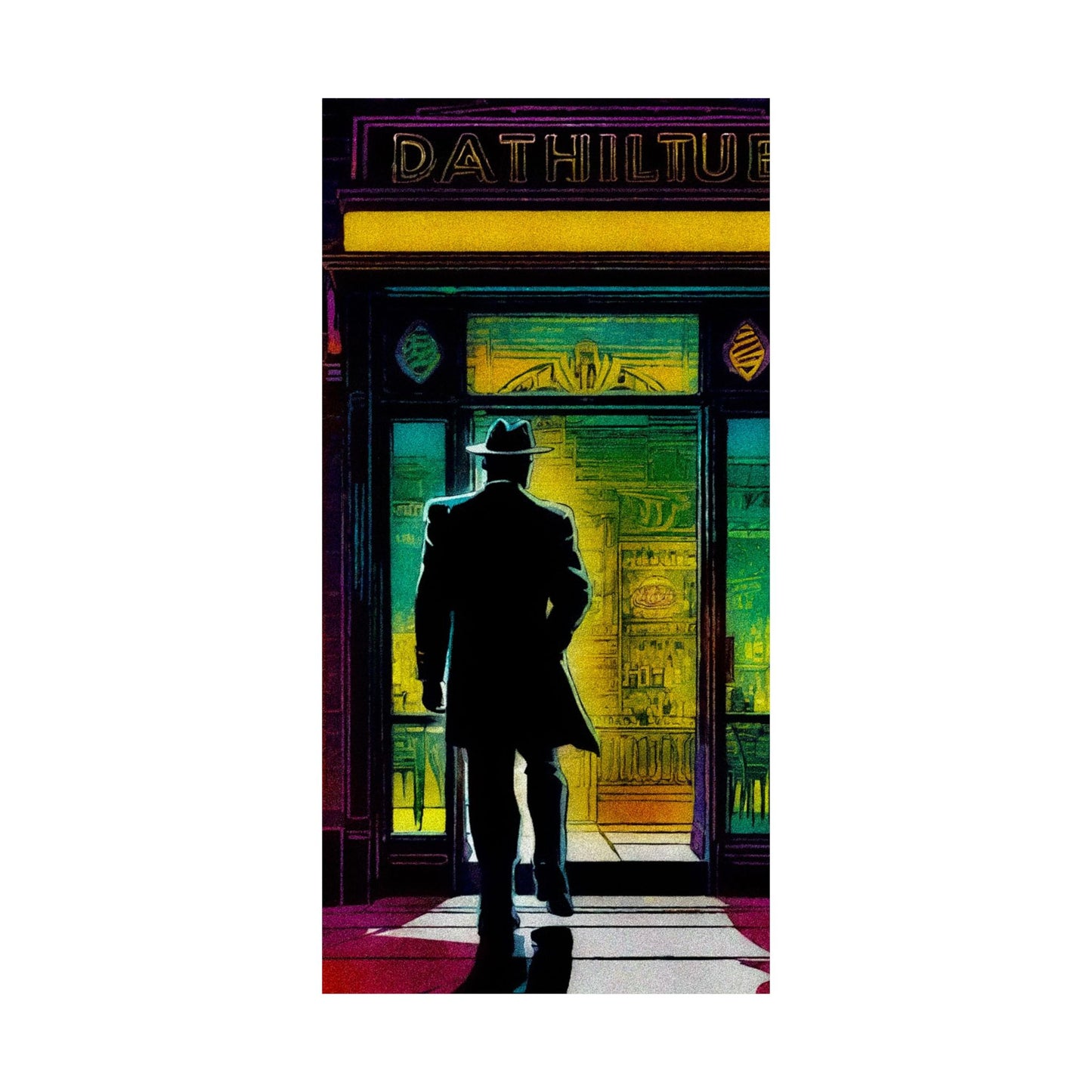 "Monday Nights" Vertical Poster
