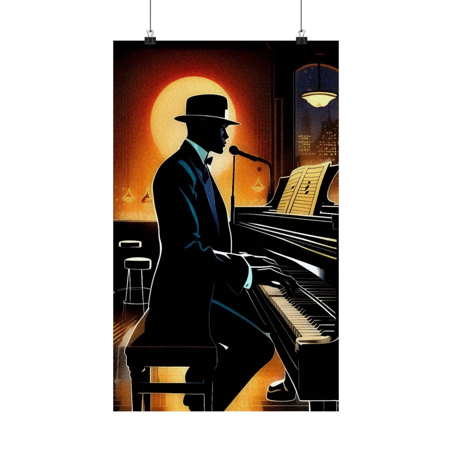 "Quite The Performer" Matte Vertical Poster