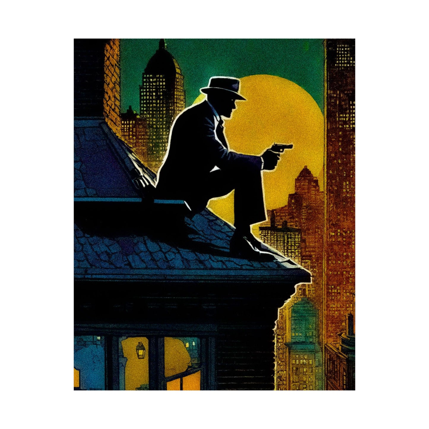 "Tormented Nights" Matte Vertical Posters