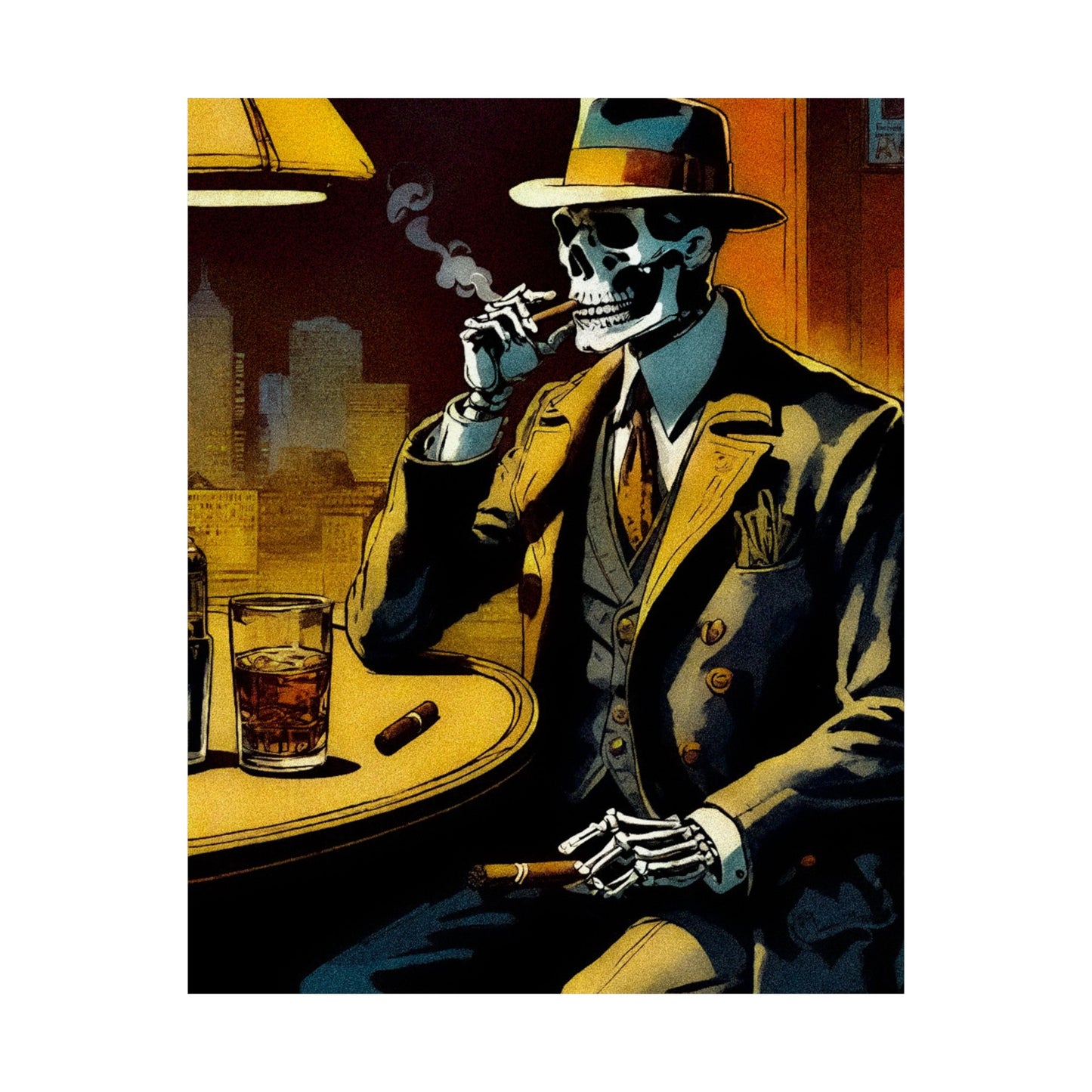 "Cigar night with Bonez" Posters