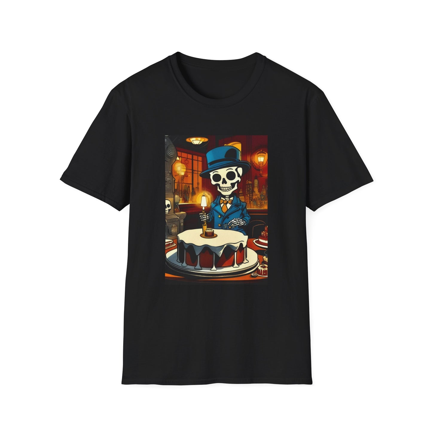 "Bonez's Birthday Bash" Unisex Softstyle T-Shirt