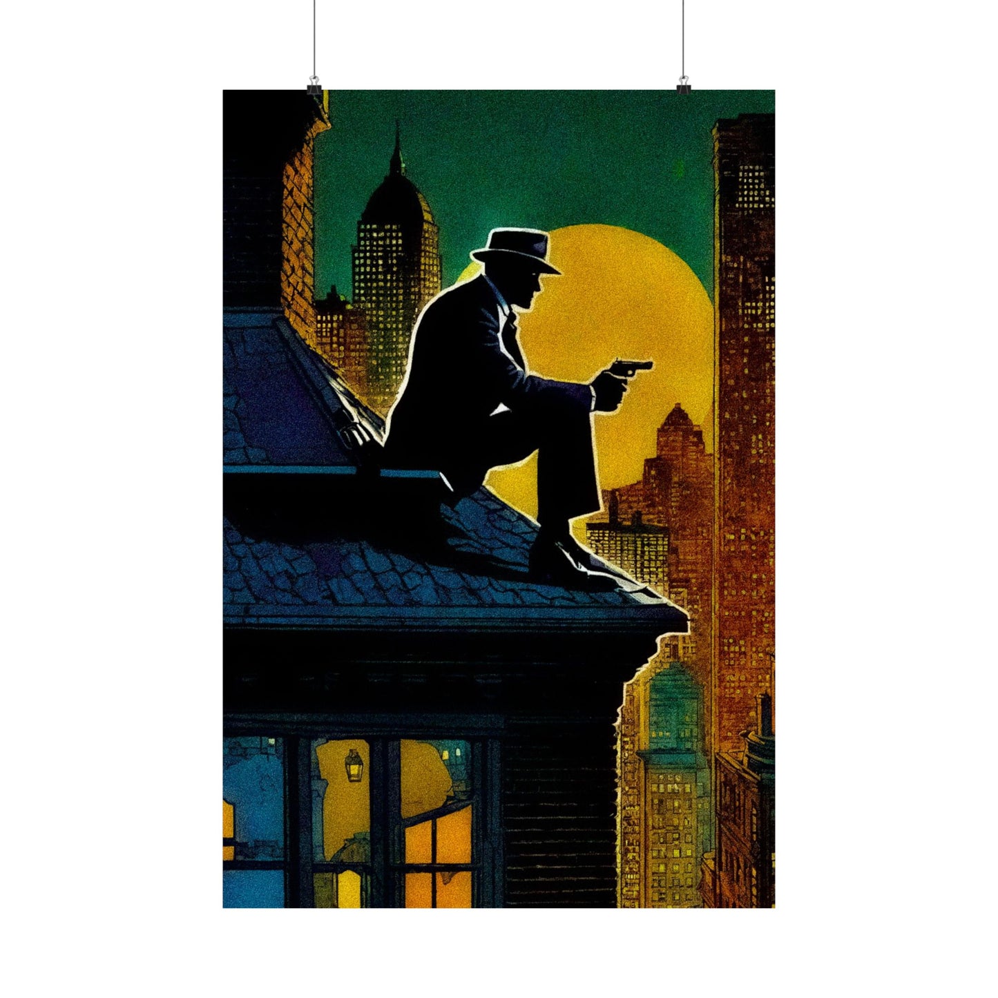 "Tormented Nights" Matte Vertical Posters