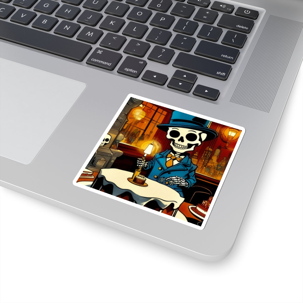 "Bonez's Birthday Bash" Kiss-Cut Stickers