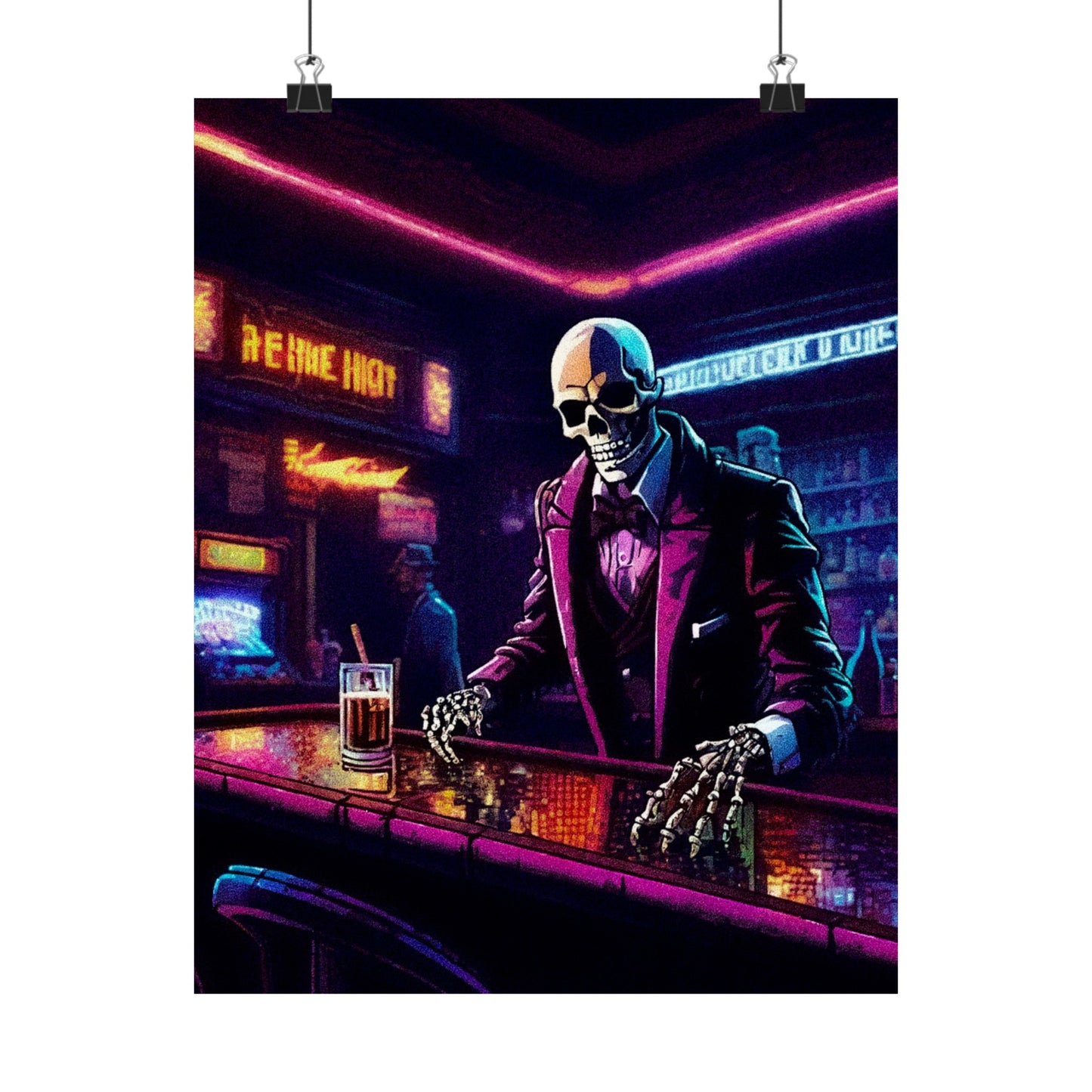 8-Bit Happy hour Posters