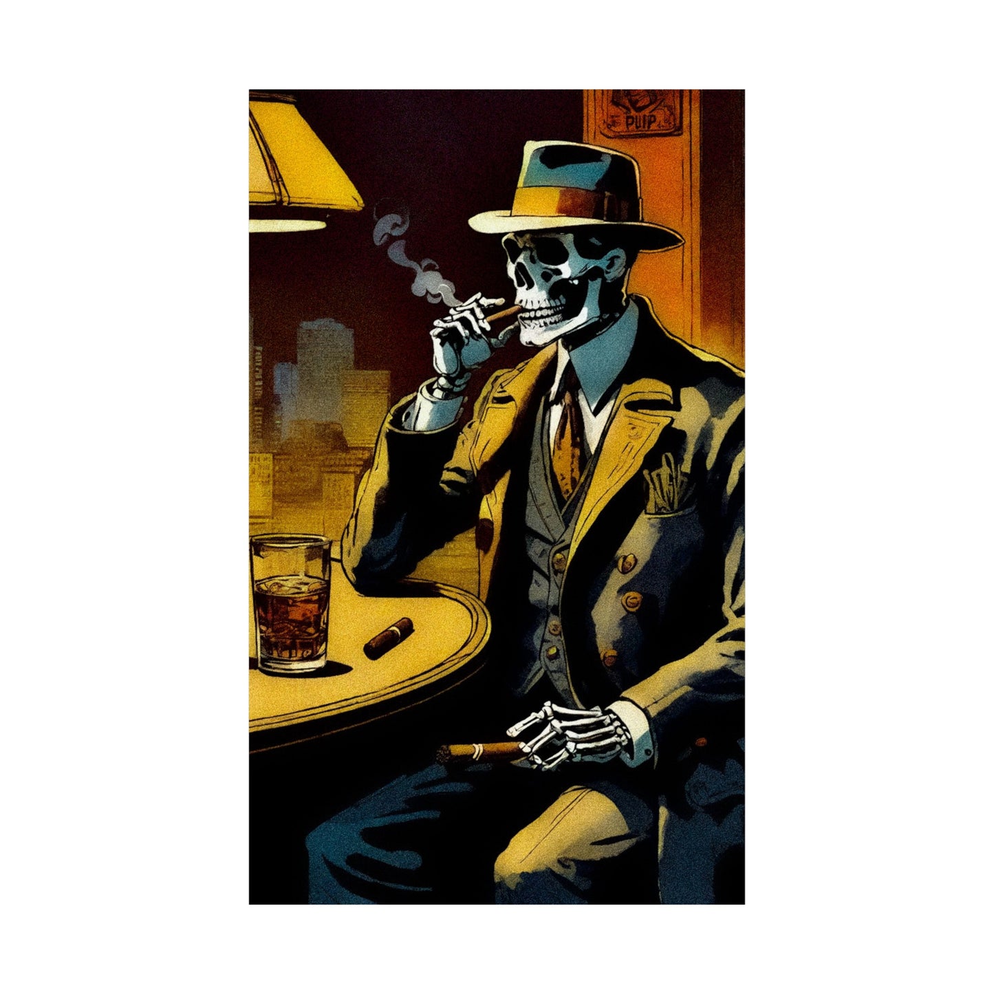 "Cigar night with Bonez" Posters