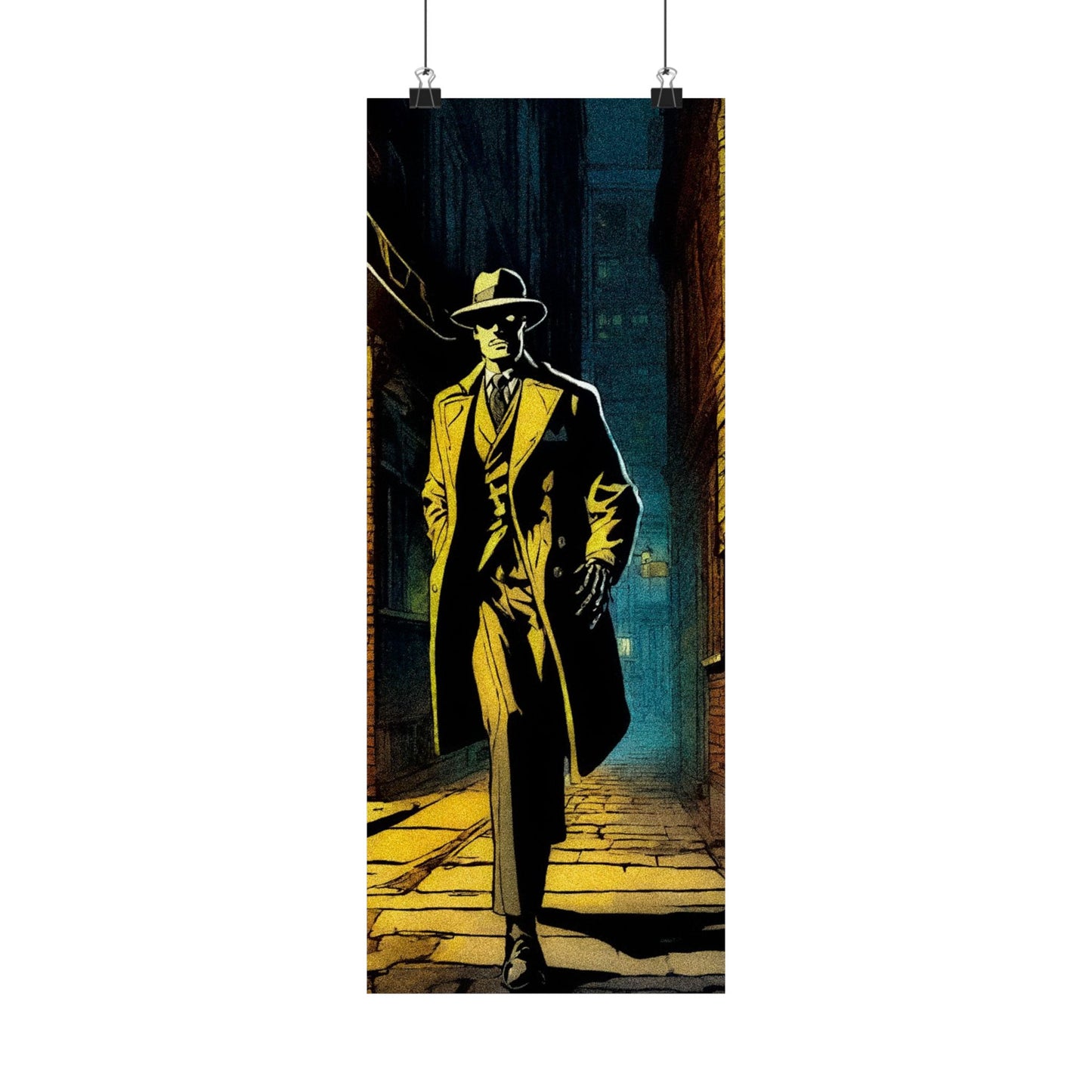 "The Detective" Matte Vertical Poster