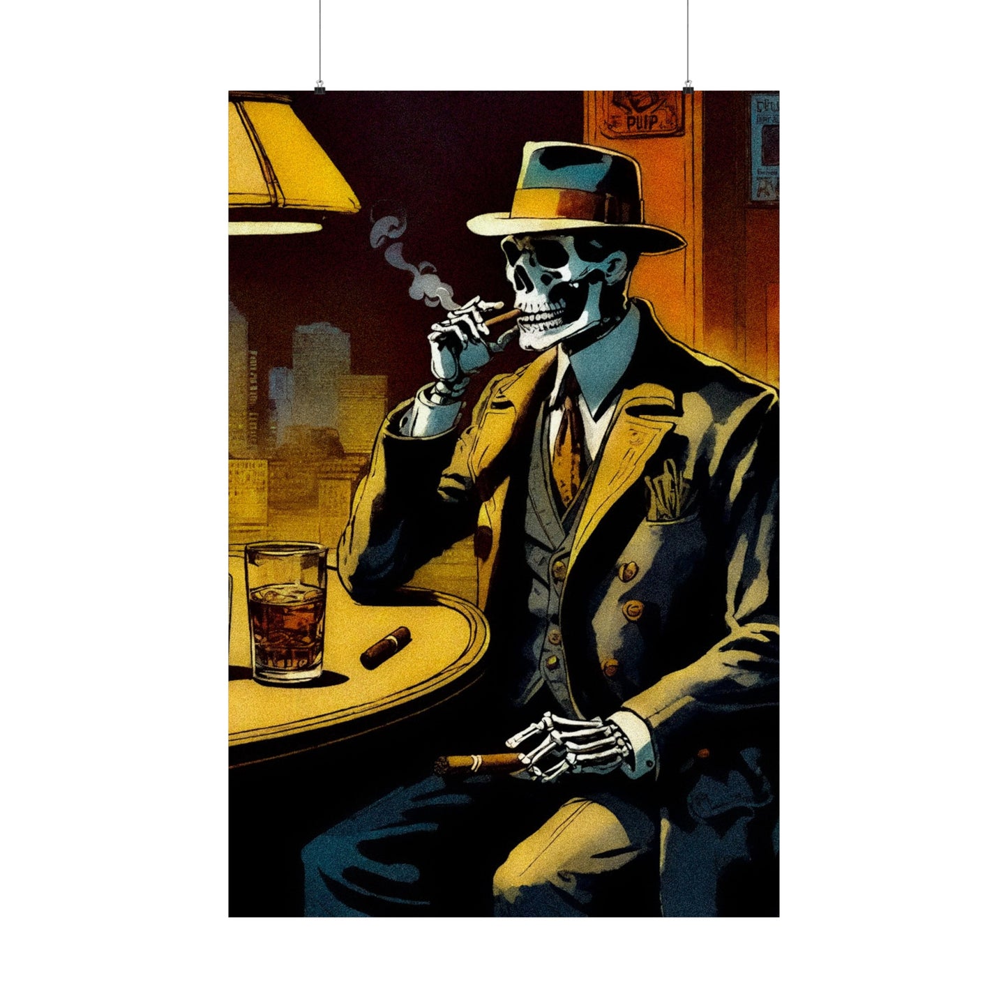 "Cigar night with Bonez" Posters