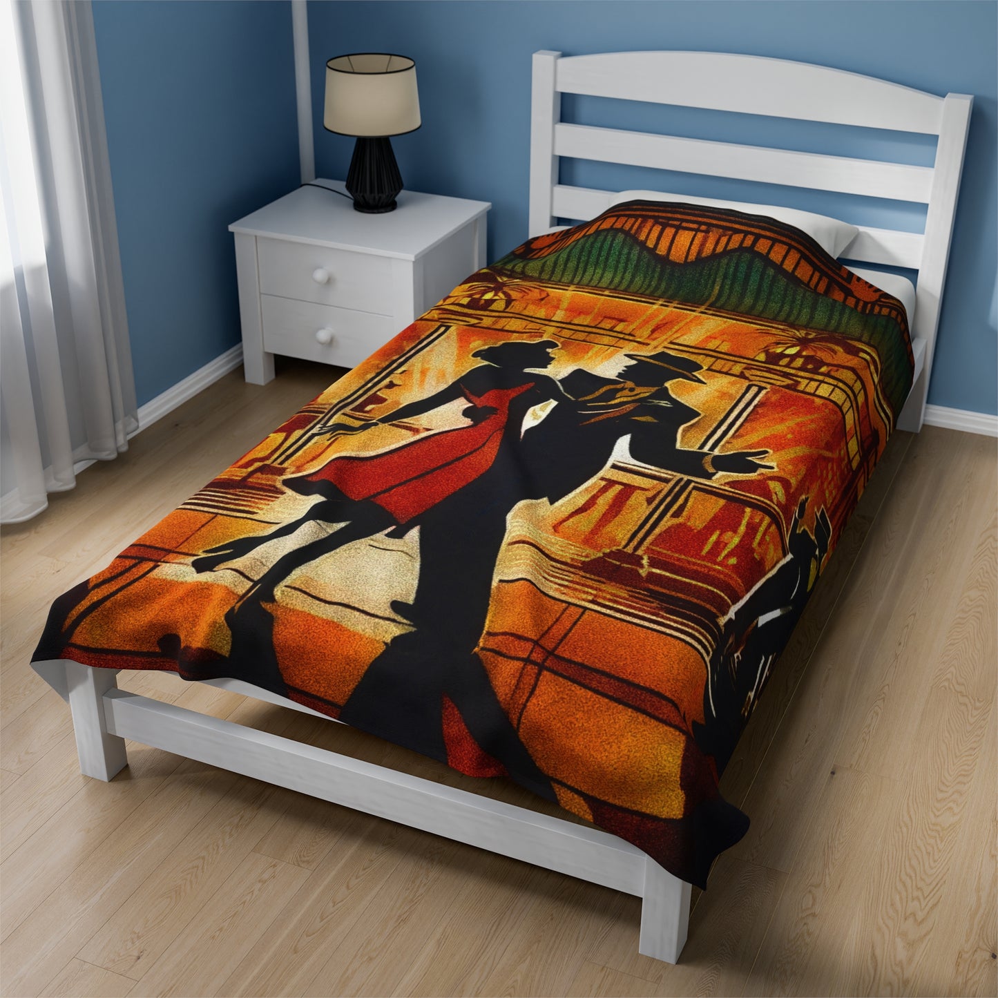 "Lost Lovers 2" Velveteen Plush Blanket