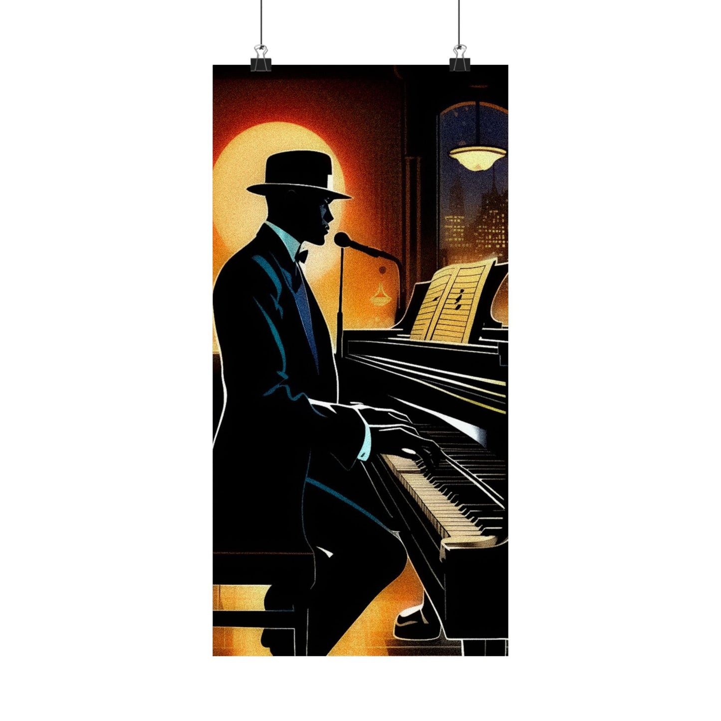 "Quite The Performer" Matte Vertical Poster