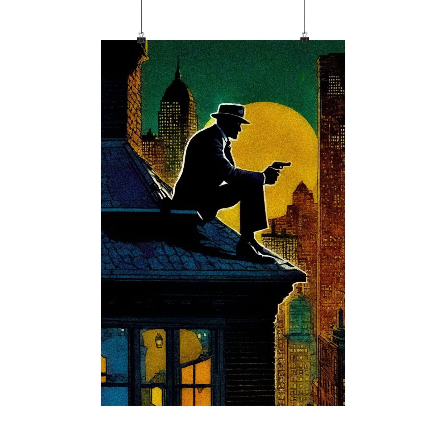 "Tormented Nights" Matte Vertical Posters