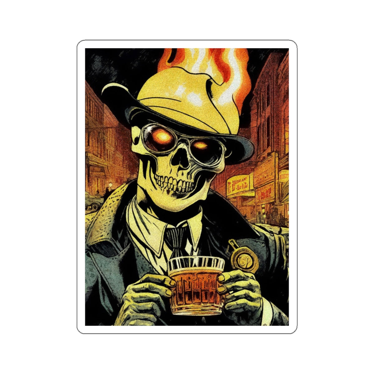 "Bonez" Kiss-Cut Stickers