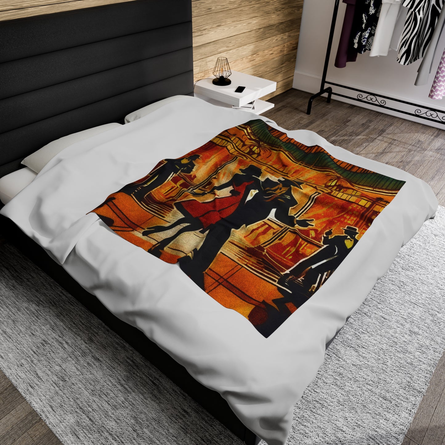 "Lost Lovers 2" Velveteen Plush Blanket