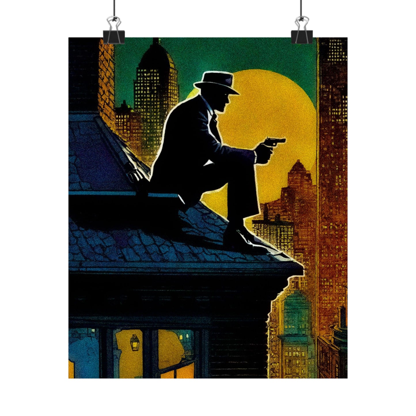 "Tormented Nights" Matte Vertical Posters
