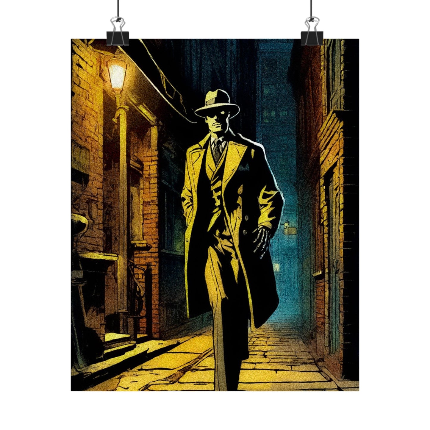 "The Detective" Matte Vertical Poster