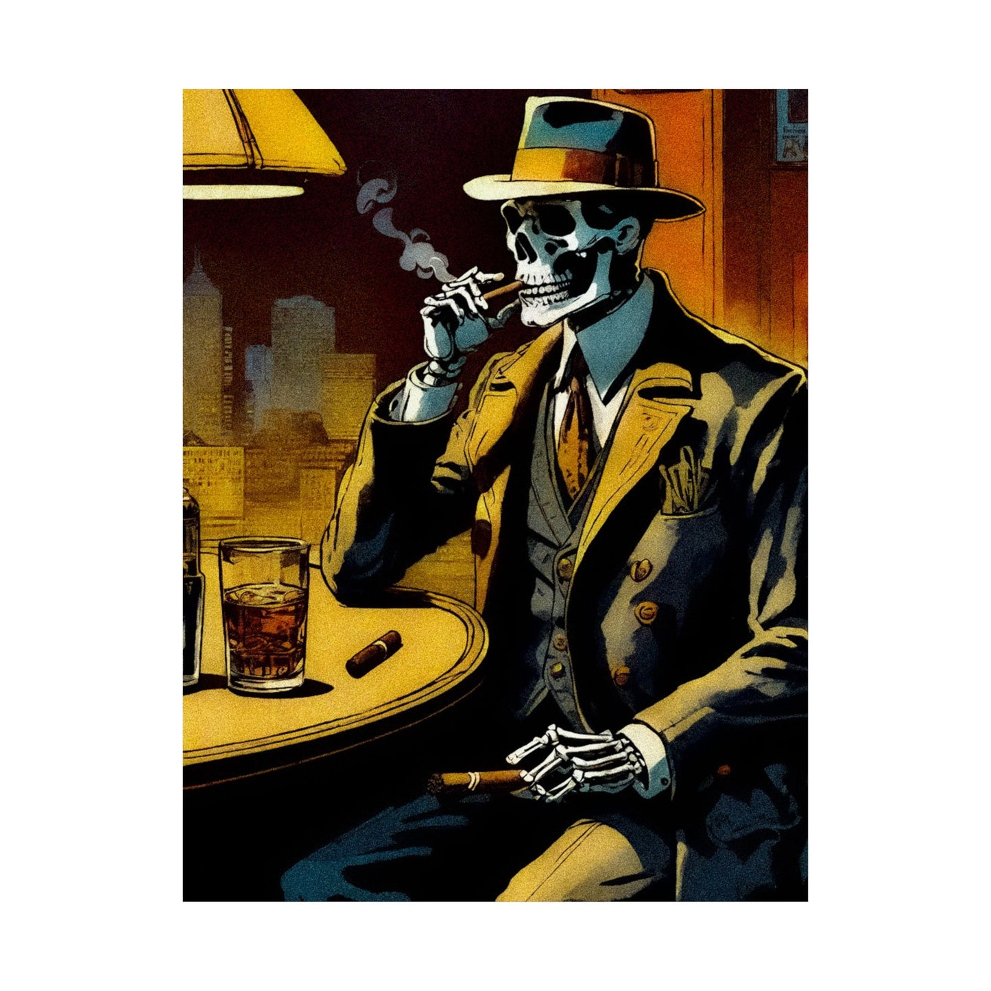 "Cigar night with Bonez" Posters