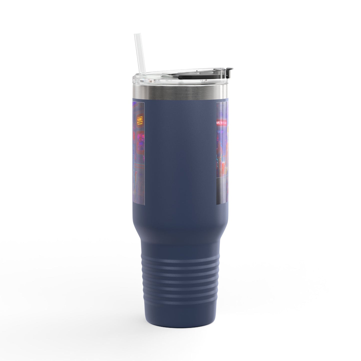 "Closing Hours" (Arcade) Insulated Travel Mug, 40oz