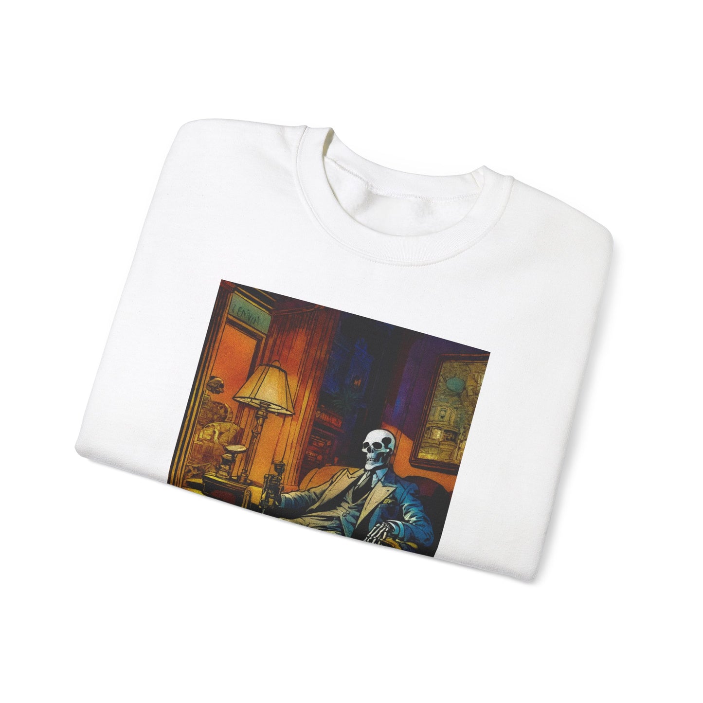 "Bonez At Home" Lounge Sweatshirt – Unisex Heavy Blend™ Crewneck