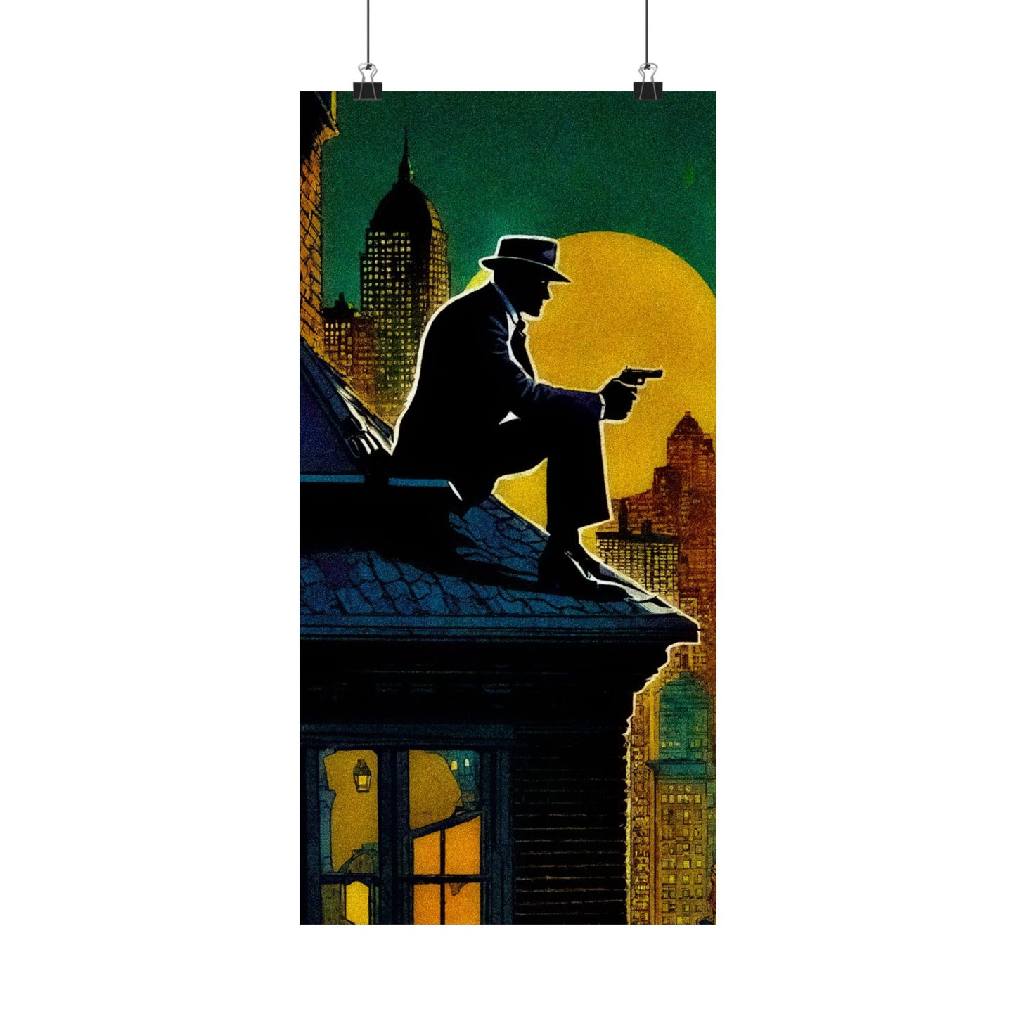 "Tormented Nights" Matte Vertical Posters